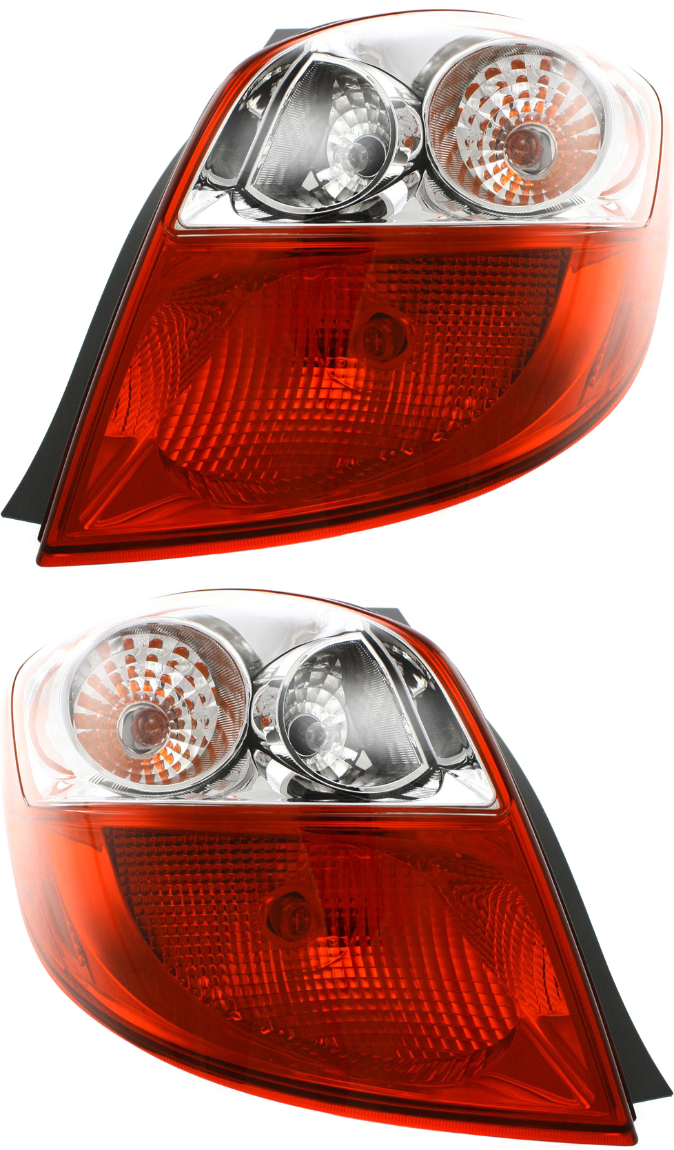AM MATRIX 09-14 TAIL LAMP RH AND LH Assembly Halogen Set of 2 CAPA SKU SET REPT730125Q Partslink TO2801182C TO2800182C OEM 8155002450-8156002450