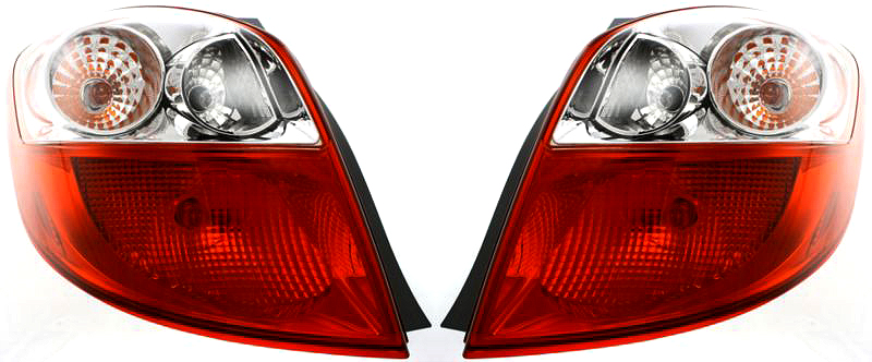 AM MATRIX 09-14 TAIL LAMP RH AND LH Assembly Halogen Set of 2 SKU SET REPT730125 Partslink TO2801182 TO2800182 OEM 8155002450-8156002450
