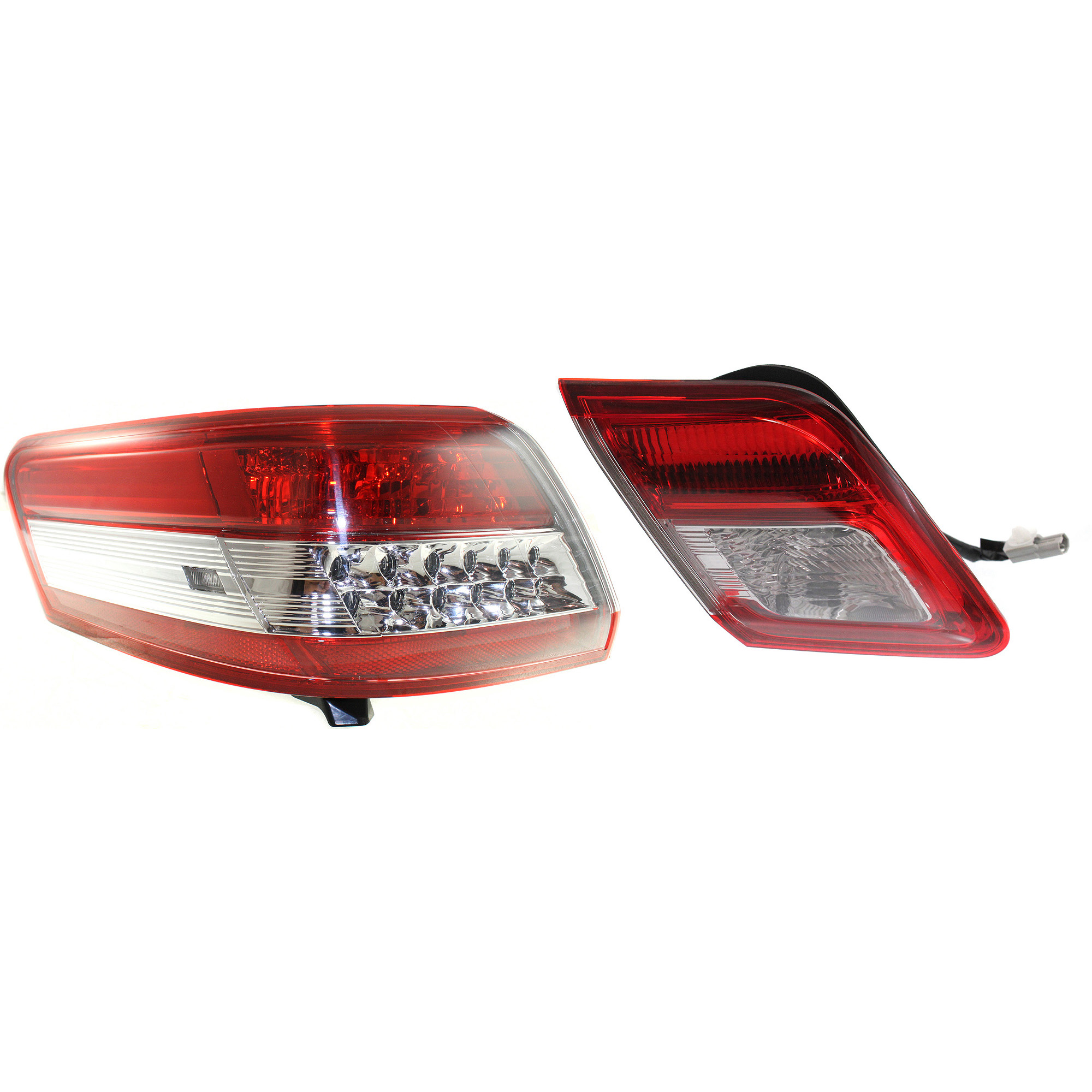 AM CAMRY 10-11 TAIL LAMP LH Inner and Outer Halogen SKU SET REPT730128 Partslink TO2802104 TO2804106 OEM 8156006340-8159006230