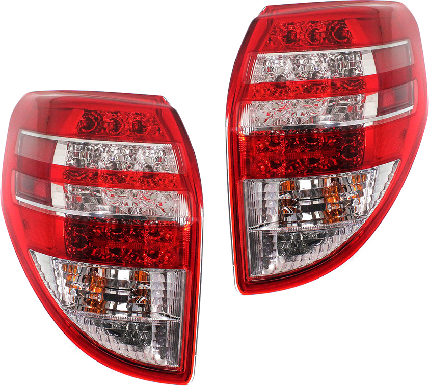AM RAV4-09-12 TAIL LAMP RH AND LH Assembly Halogen Set of 2 SKU SET REPT730141 Partslink TO2801181 TO2800181 OEM 815500R010-815600R010