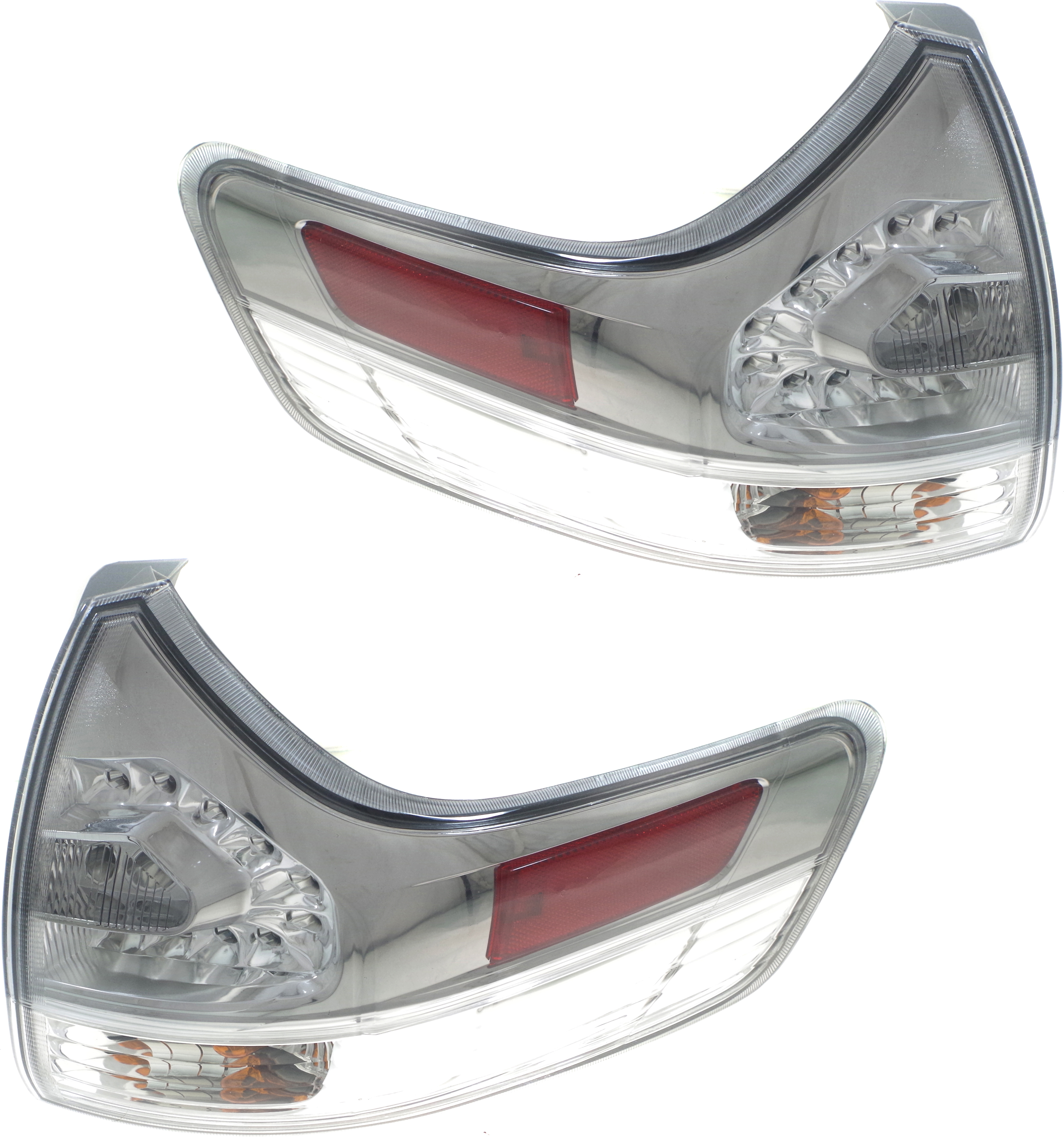 AM SIENNA 11-20 TAIL LAMP RH AND LH Outer Assembly SE Model CAPA SKU SET REPT730165Q Partslink TO2805110C TO2804110C OEM 8155008040-8156008040