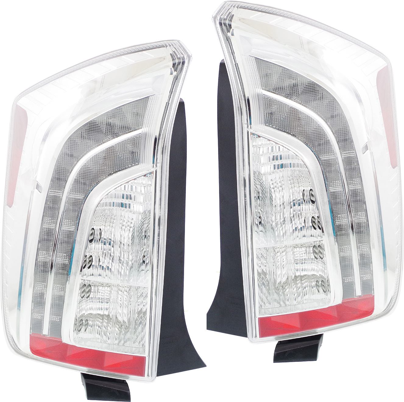 AM PRIUS PLUG IN 12-15 TAIL LAMP RH AND LH Lens and Housing CAPA SKU SET REPT730181Q Partslink TO2800191C TO2801191C OEM 8155147220-8156147230
