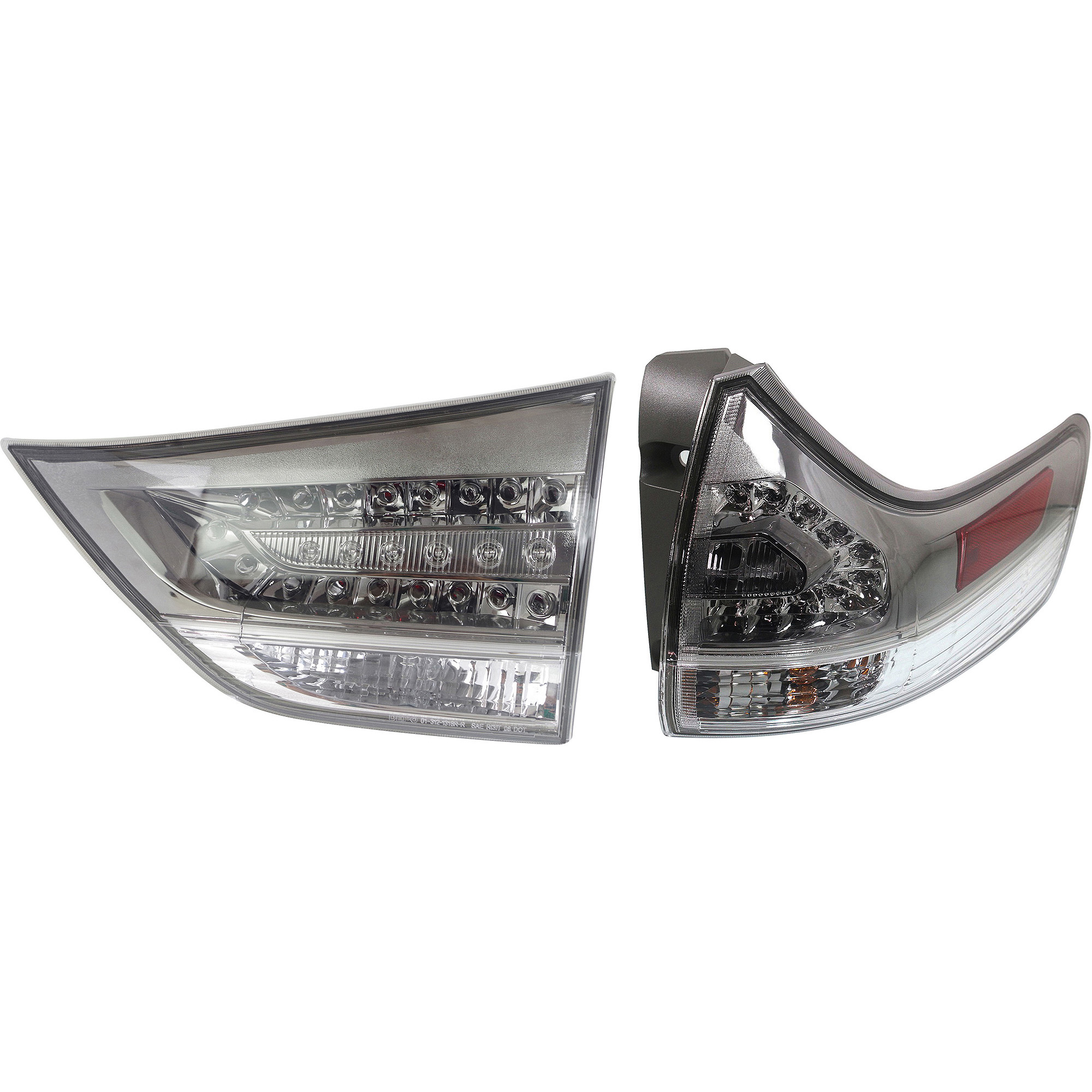 AM SIENNA 11-20 TAIL LAMP RH Outer Assembly Halogen Set of 2 SKU SET REPT730313 A Partslink TO2803130 TO2805110 OEM 8155008040-8158008020