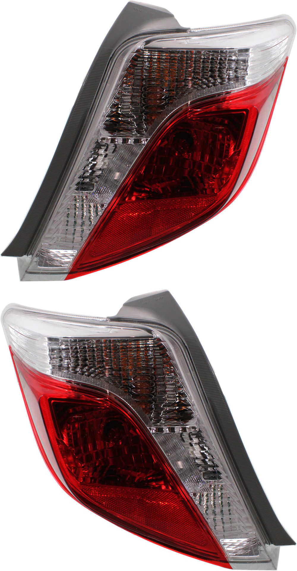 AM YARIS 12-14 TAIL LAMP RH AND LH SKU SET REPT730331 Partslink TO2819150 TO2818150 OEM 8155152820-8156152760