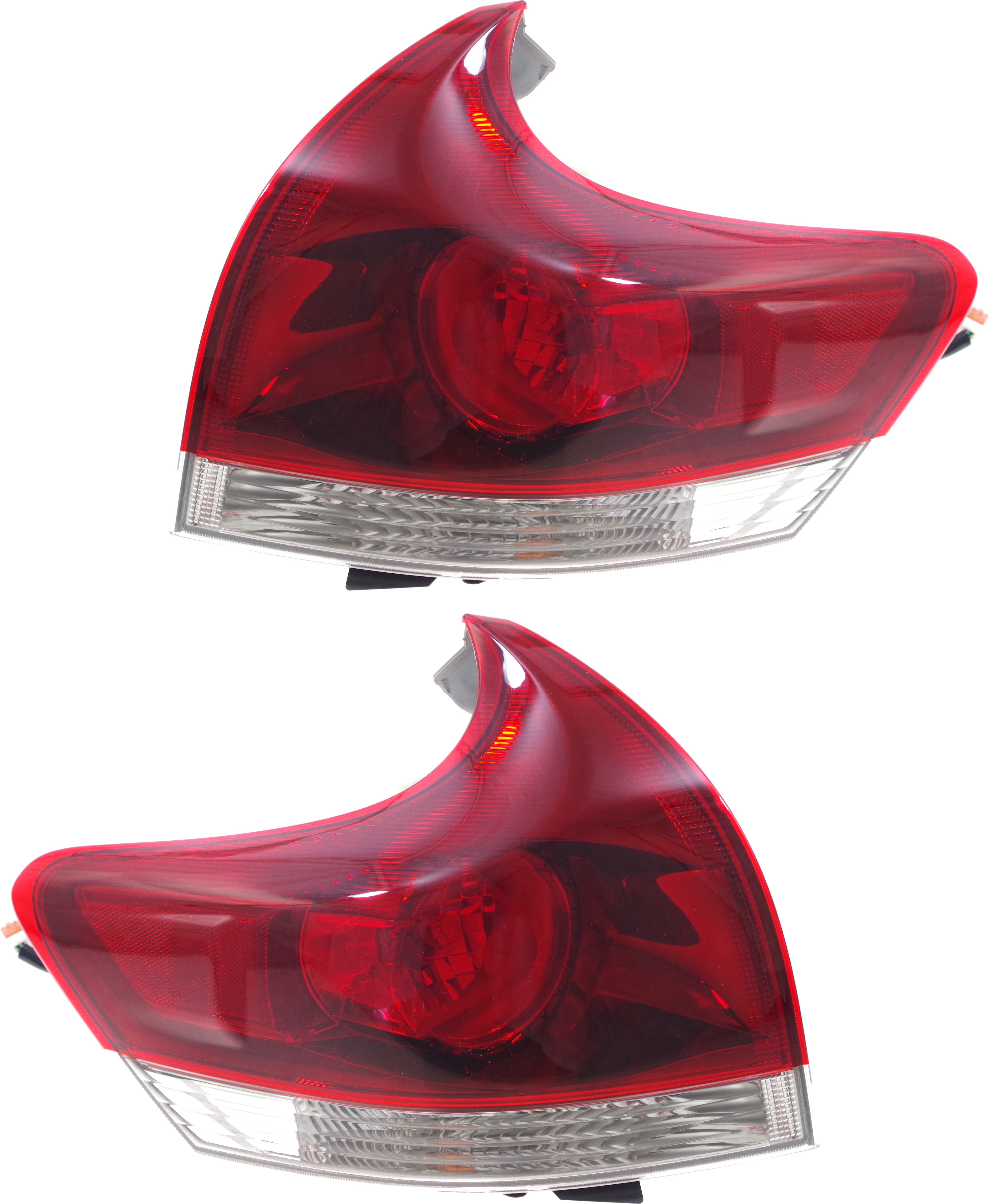 AM VENZA 13-16 TAIL LAMP RH AND LH Outer Assembly CAPA SKU SET REPT730339Q Partslink TO2801190C TO2800190C OEM 815500T020-815600T020