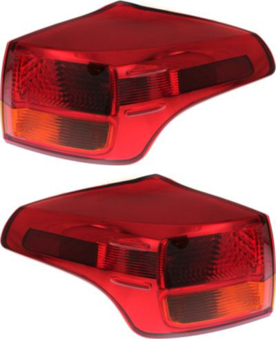 AM RAV4-13-15 TAIL LAMP RH AND LH Outer Assembly Halogen Exc. EV Model Japan Built Vehicle SKU SET REPT730341 OEM 8155142161 PFM 8156142161 PFM