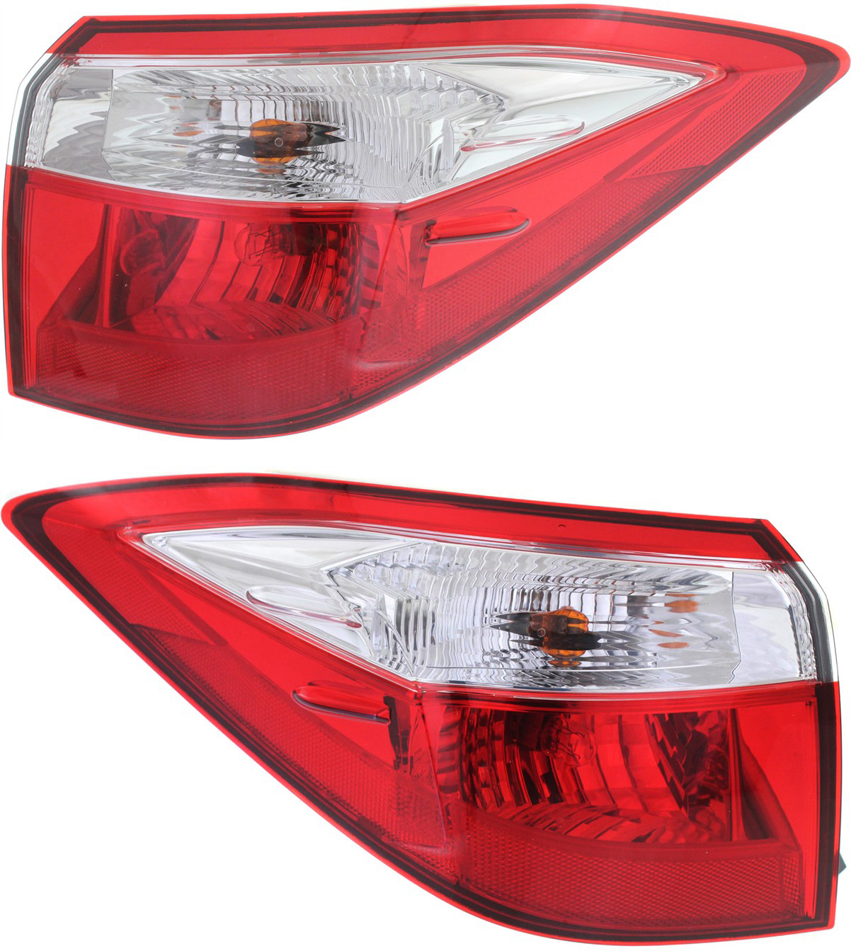 AM COROLLA 14-16 TAIL LAMP RH AND LH Outer Assembly SKU SET REPT730343 Partslink TO2805118 TO2804118 OEM 81550-02750-8155002751-81560-0