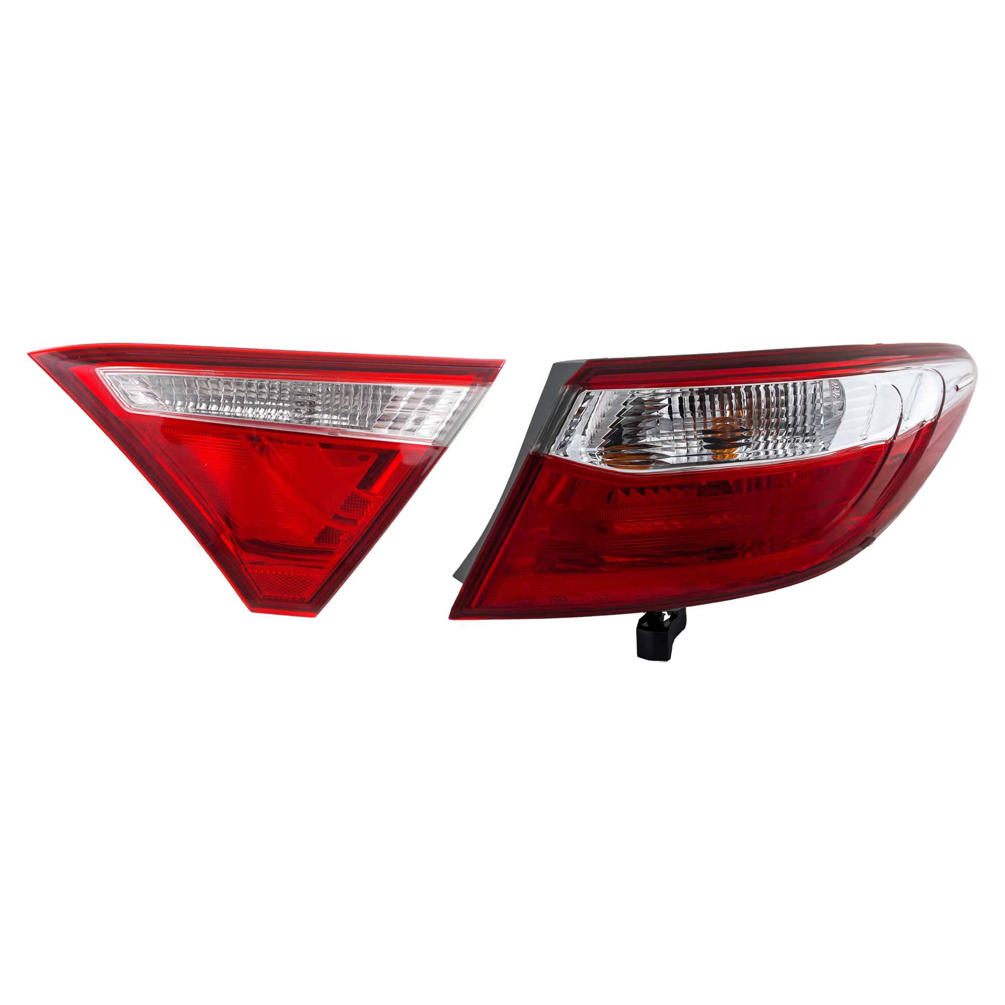 AM CAMRY 15-17 TAIL LAMP RH Inner and Outer Assembly Halogen SE LE XLE Models SKU SET REPT730359 A Partslink TO2803116 TO2805121 OEM 8155006640-8158006410