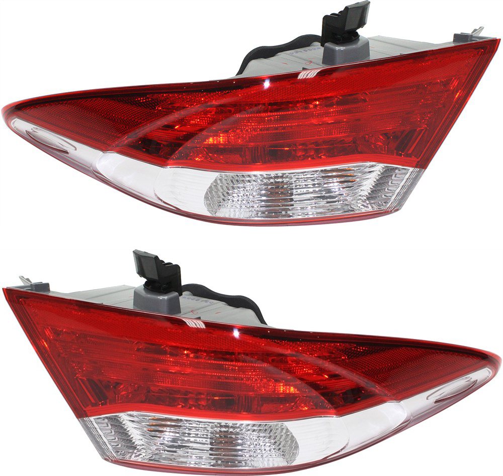 AM CAMRY 15-17 TAIL LAMP RH AND LH Outer Assembly SKU SET REPT730359 Partslink TO2805121 TO2804121 OEM 8155006640-8156006640