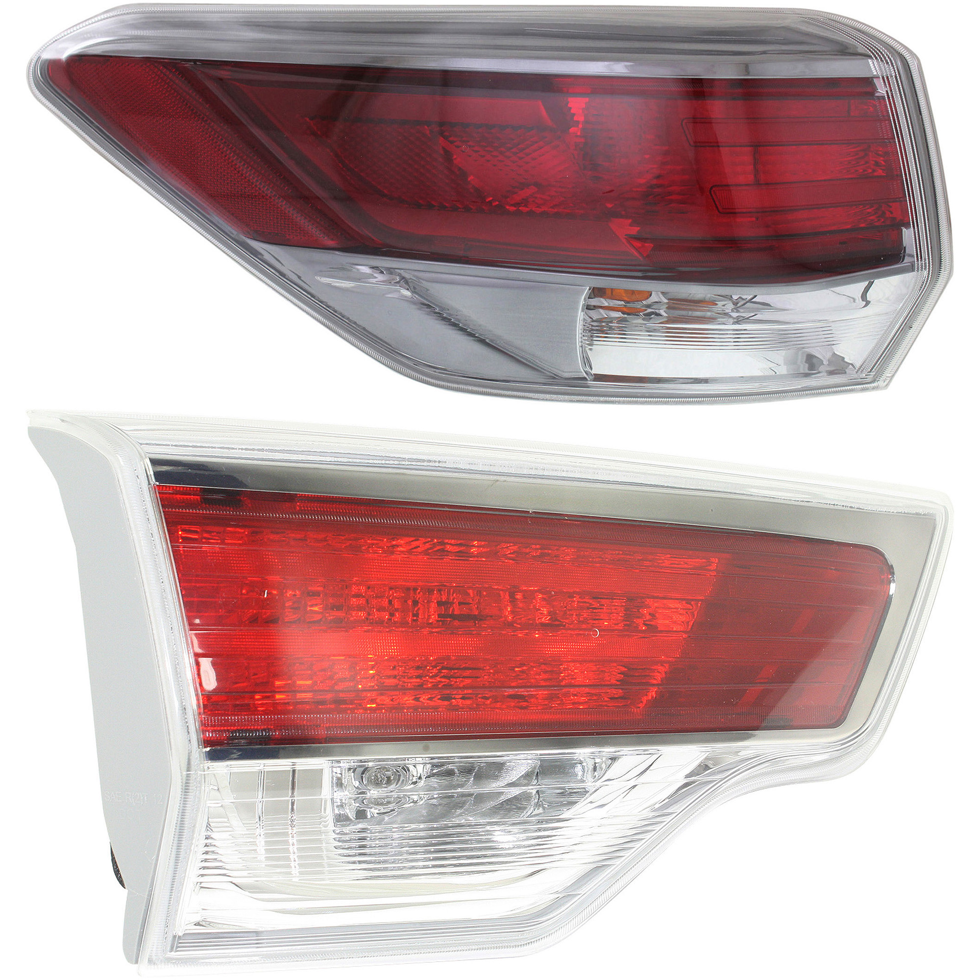 AM HIGHLANDER 14-16 TAIL LAMP LH Inner and Outer Halogen SKU SET REPT730362 Partslink TO2802115 TO2804120 OEM 815600E100-815900E060