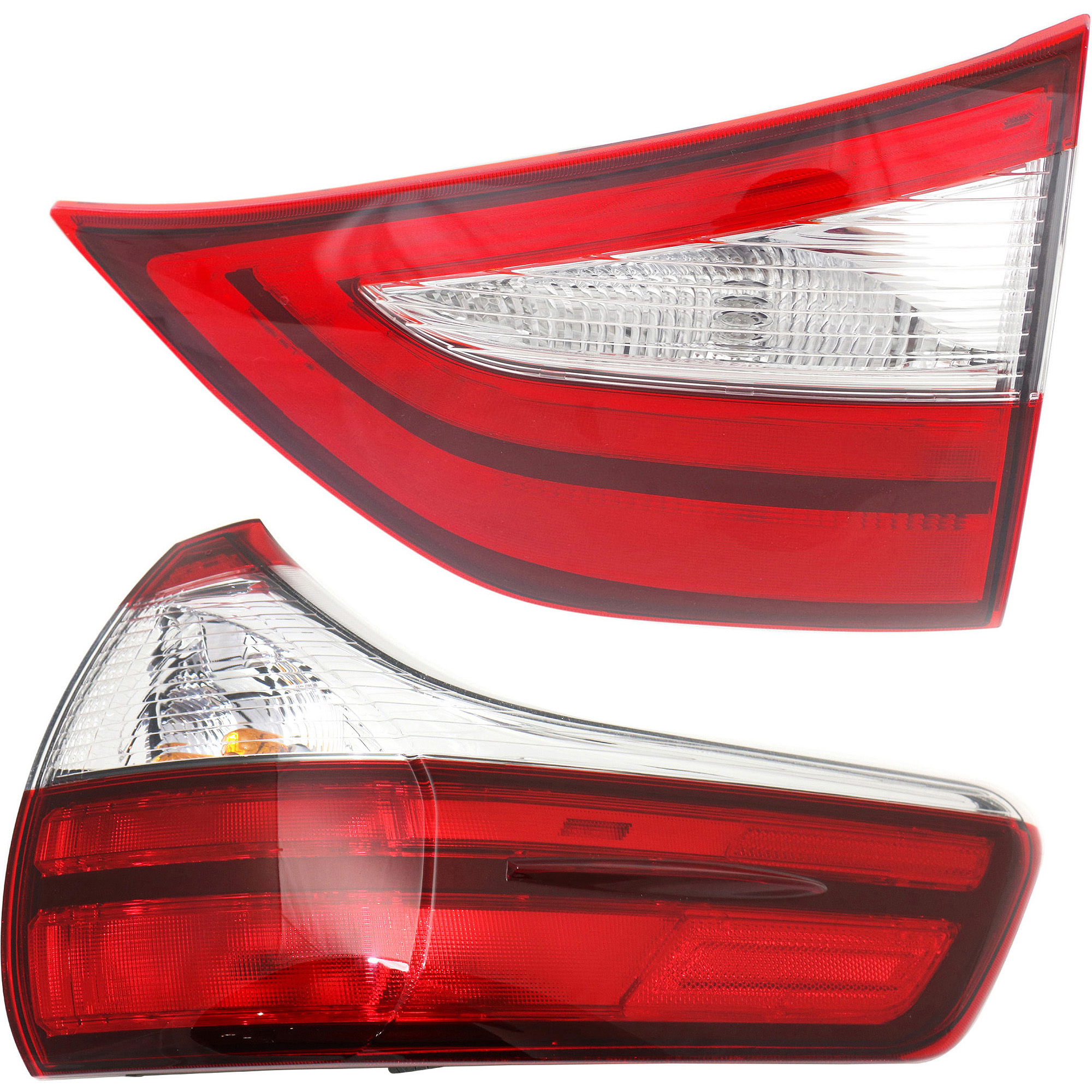 AM SIENNA 15-19 TAIL LAMP RH Inner and Outer Assembly Halogen Set of 2 SKU SET REPT730367 A Partslink TO2803117 TO2805123 OEM 8155008050-8158008030