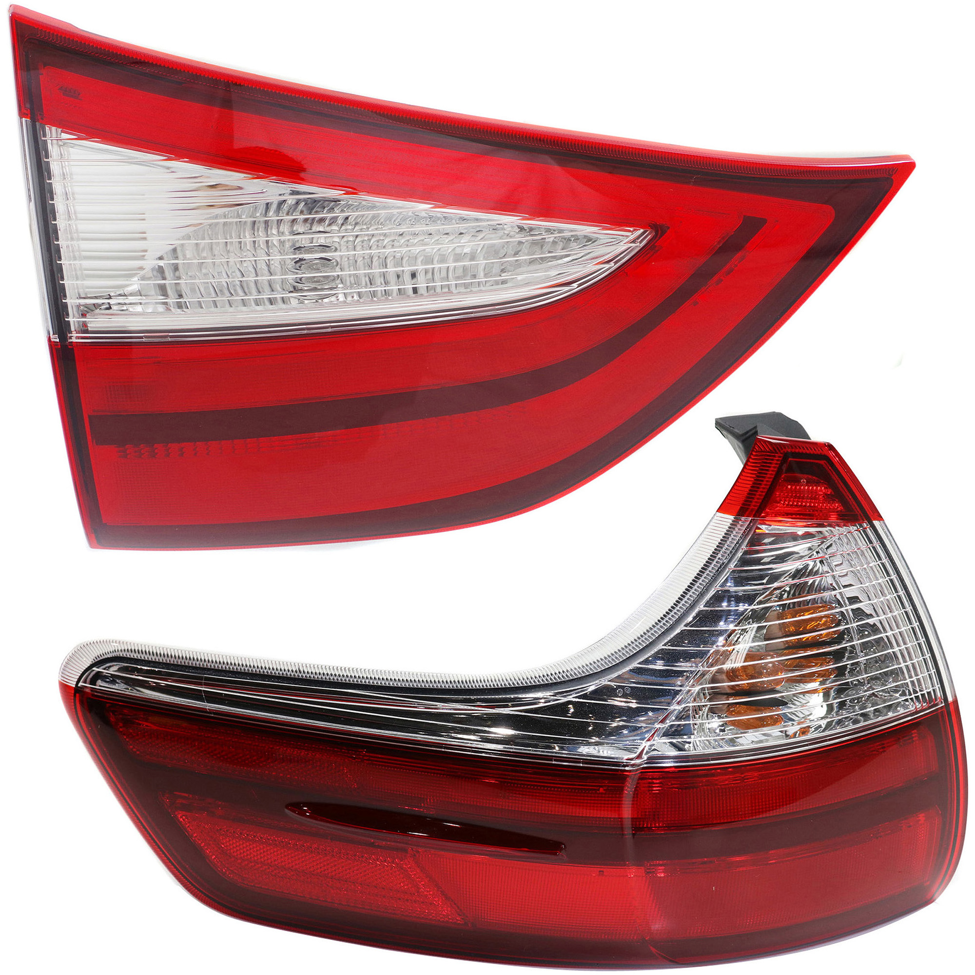 AM SIENNA 15-19 TAIL LAMP LH Inner and Outer SKU SET REPT730368 Partslink TO2802117 TO2804123 OEM 8156008050-8159008030