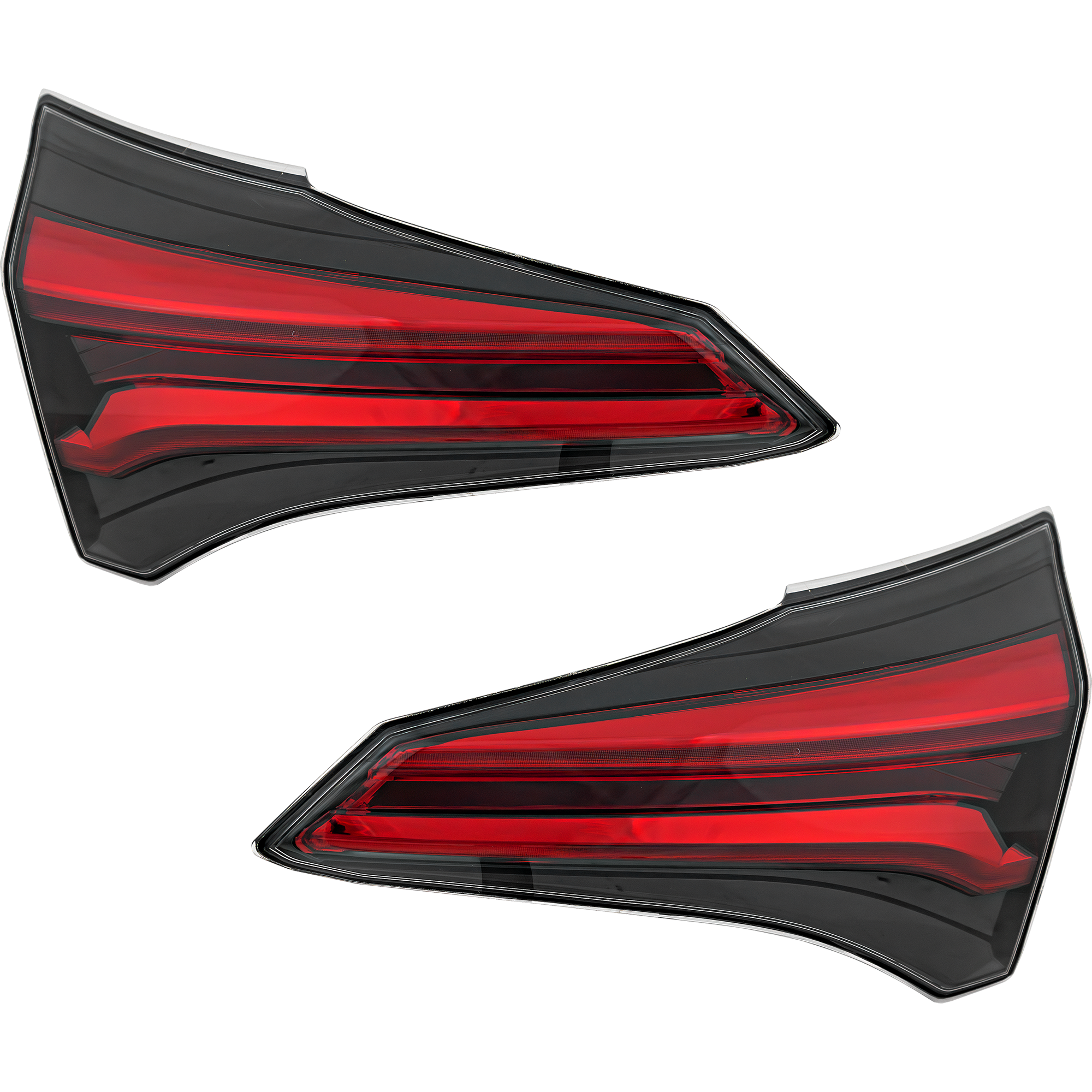AM RAV4-16-18 TAIL LAMP RH AND LH Inner Assembly Halogen LE XLE Models Japan North America Built Vehicle SKU SET REPT730393 Partslink TO2803133 TO2802133 OEM 815800R031-815900R031
