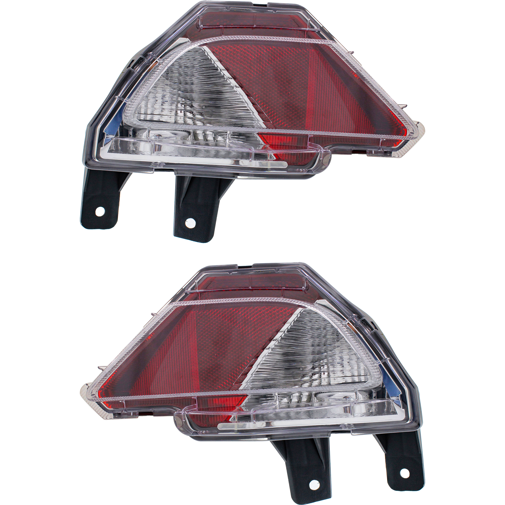 AM RAV4-16-18 BACK UP LAMP RH AND LH Assembly Exc. Hybrid Model North America Built Vehicle SKU SET REPT731347 Partslink TO2883107 TO2882107 OEM 814800R040-814900R040
