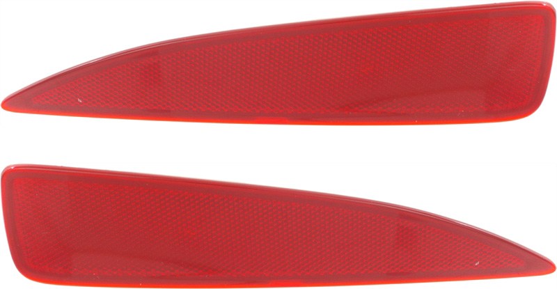AM YARIS 12-14 REAR BUMPER REFLECTOR RH AND LH CE L LE Models SKU SET REPT731911 Partslink TO1185103 TO1184103 OEM 5216352100-5216452100