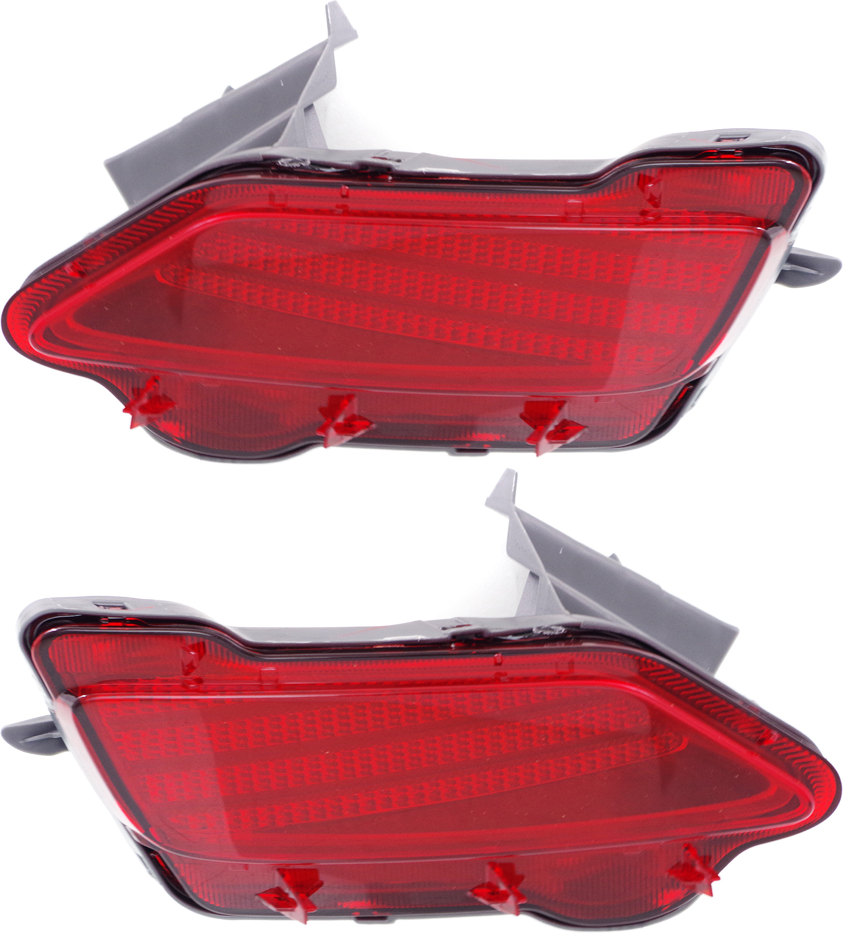 AM RAV4-13-15 REAR BUMPER REFLECTOR RH AND LH CAPA SKU SET REPT734903Q Partslink TO1184107C TO1185107C OEM 814800R020-814900R010