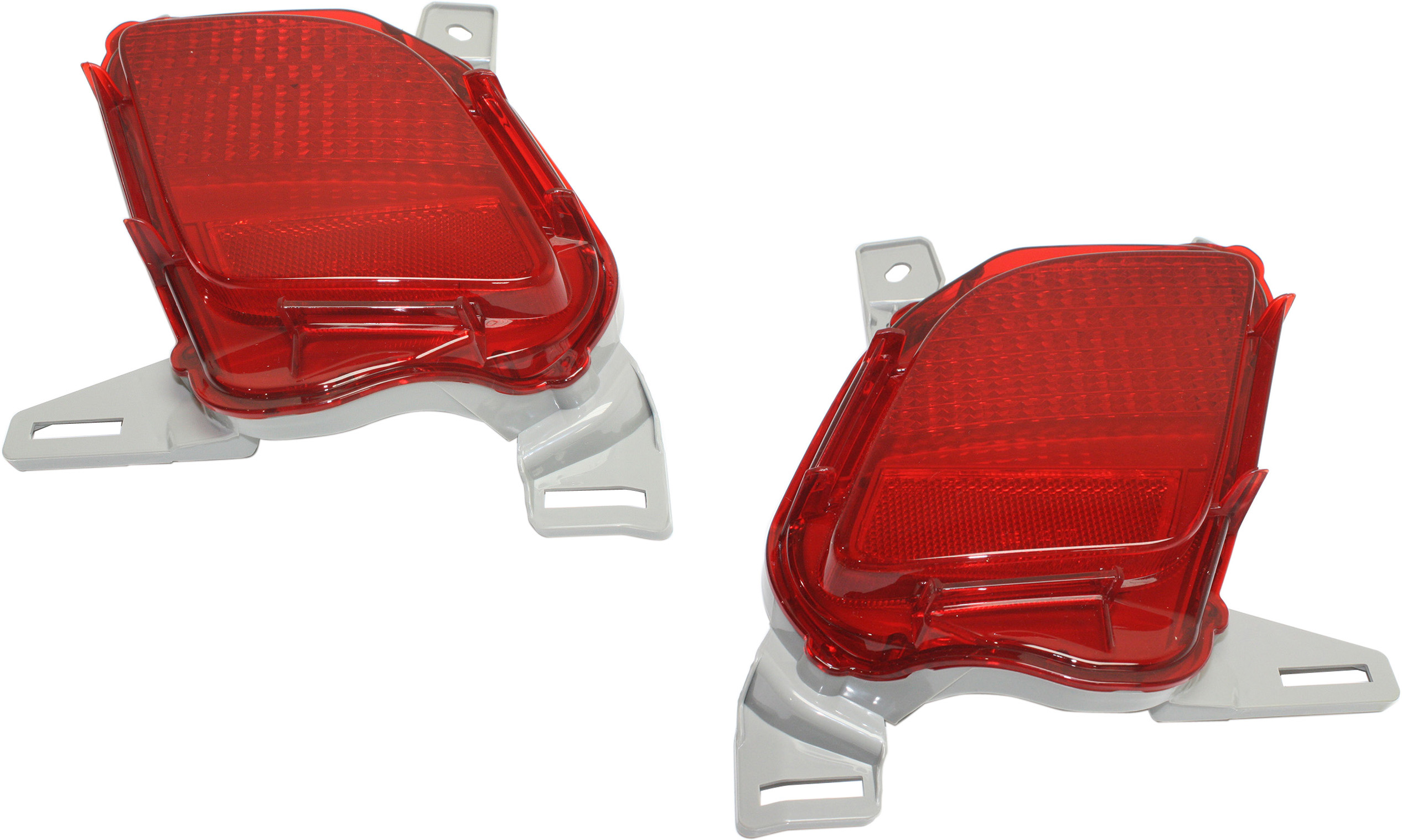 AM HIGHLANDER 14-19 REAR BUMPER REFLECTOR RH AND LH CAPA SKU SET REPT734905Q Partslink TO1184108C TO1185108C OEM 814800E020-814900E020
