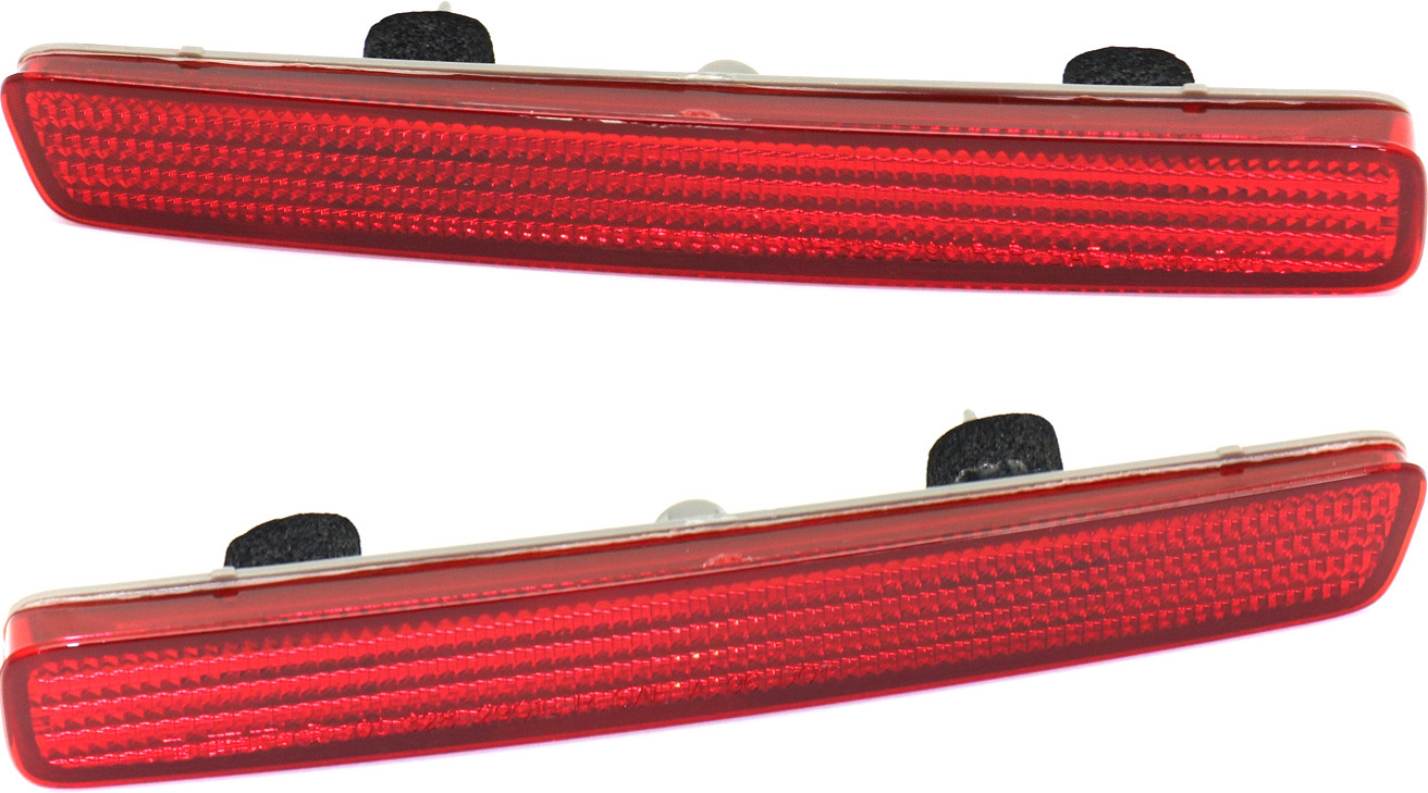 AM PRIUS C 18-19 PRIUS V 12-18 REAR BUMPER REFLECTOR RH AND LH CAPA SKU SET REPT734907Q Partslink TO1185106C TO1184106C OEM 8191047010-8192047010