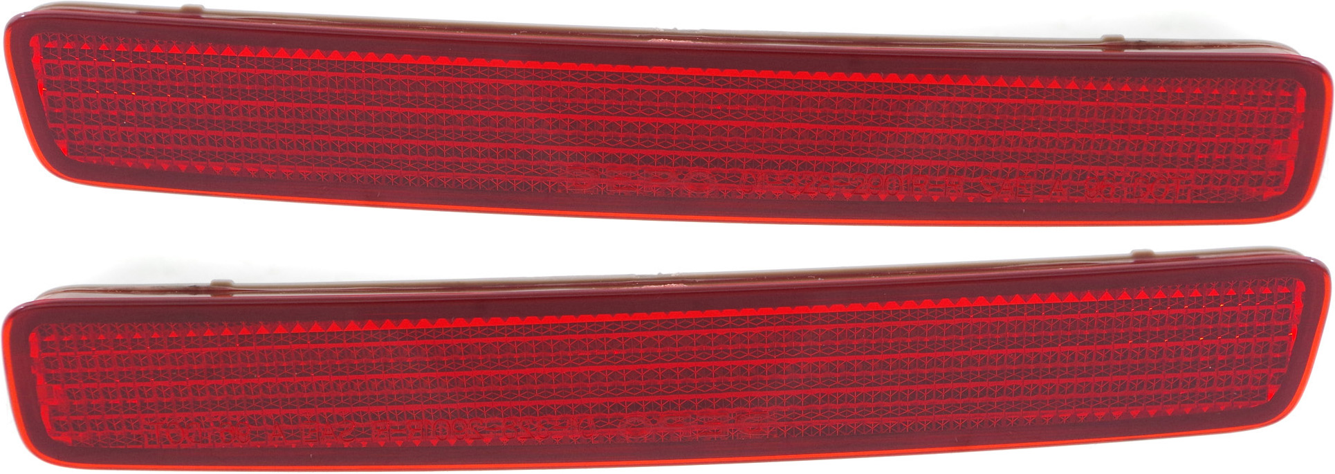 AM PRIUS C 18-19 PRIUS V 12-18 REAR BUMPER REFLECTOR RH AND LH SKU SET REPT734907 Partslink TO1185106 TO1184106 OEM 8191047010-8192047010