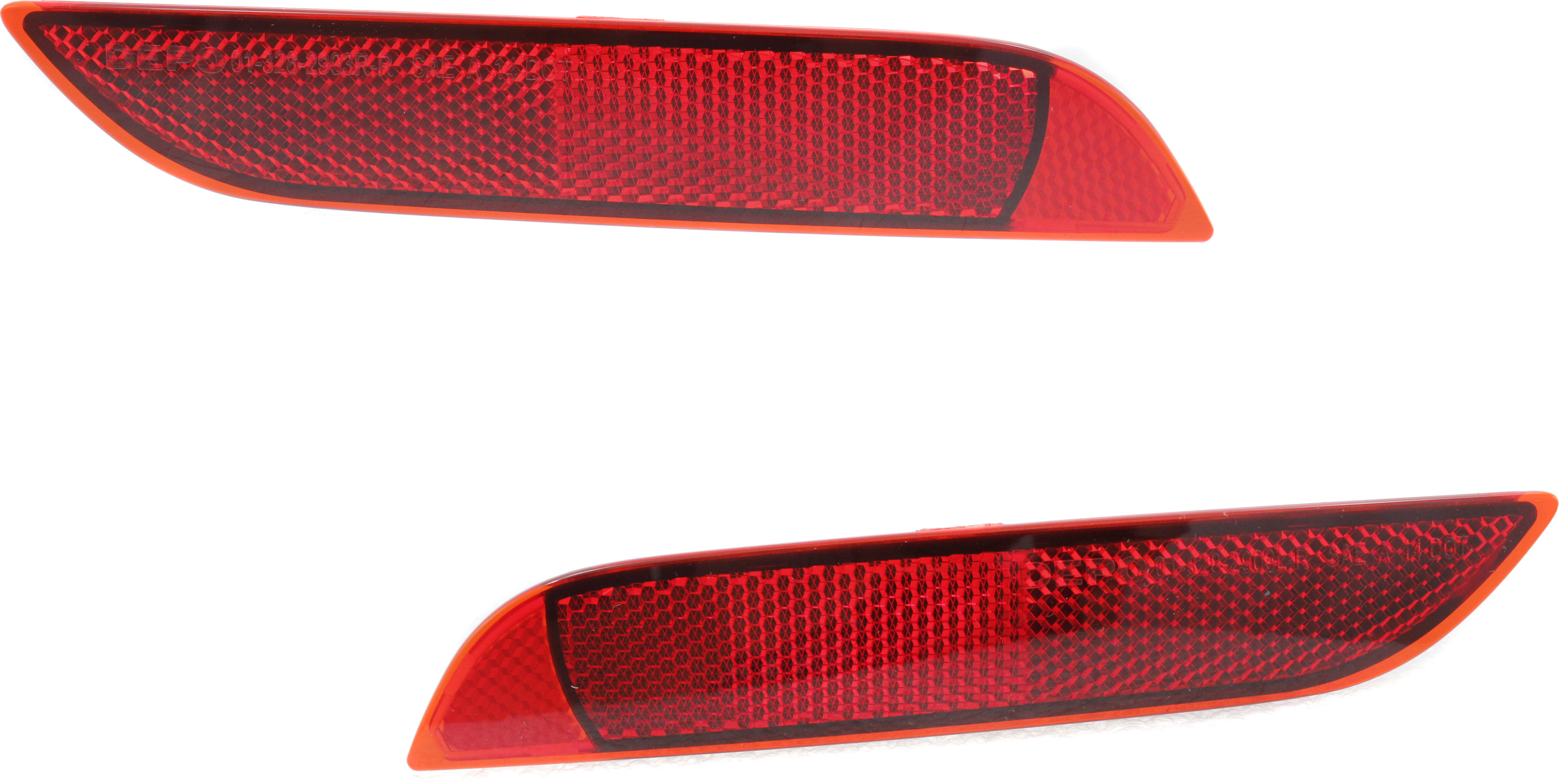 AM SCION IM 16-16 COROLLA IM 17-18 REAR BUMPER REFLECTOR RH AND LH SKU SET REPT734909 Partslink SC1185100 SC1184100 OEM 8191012110-8192012110