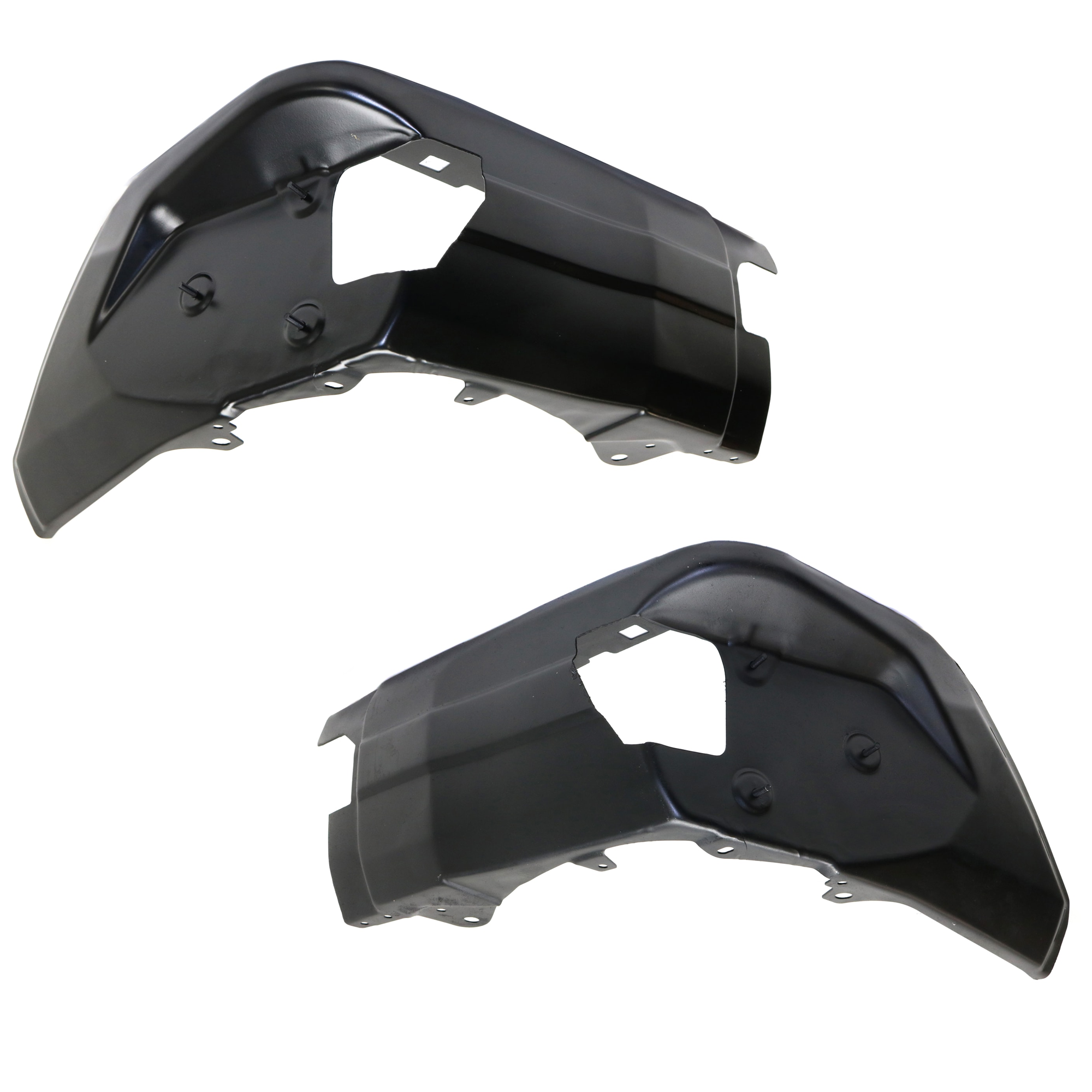 AM TUNDRA 14-15-17-21 REAR BUMPER END RH AND LH Extension Steel CAPA SKU SET REPT761133Q Partslink TO1105130C TO1104130C OEM 521530C040-521540C030