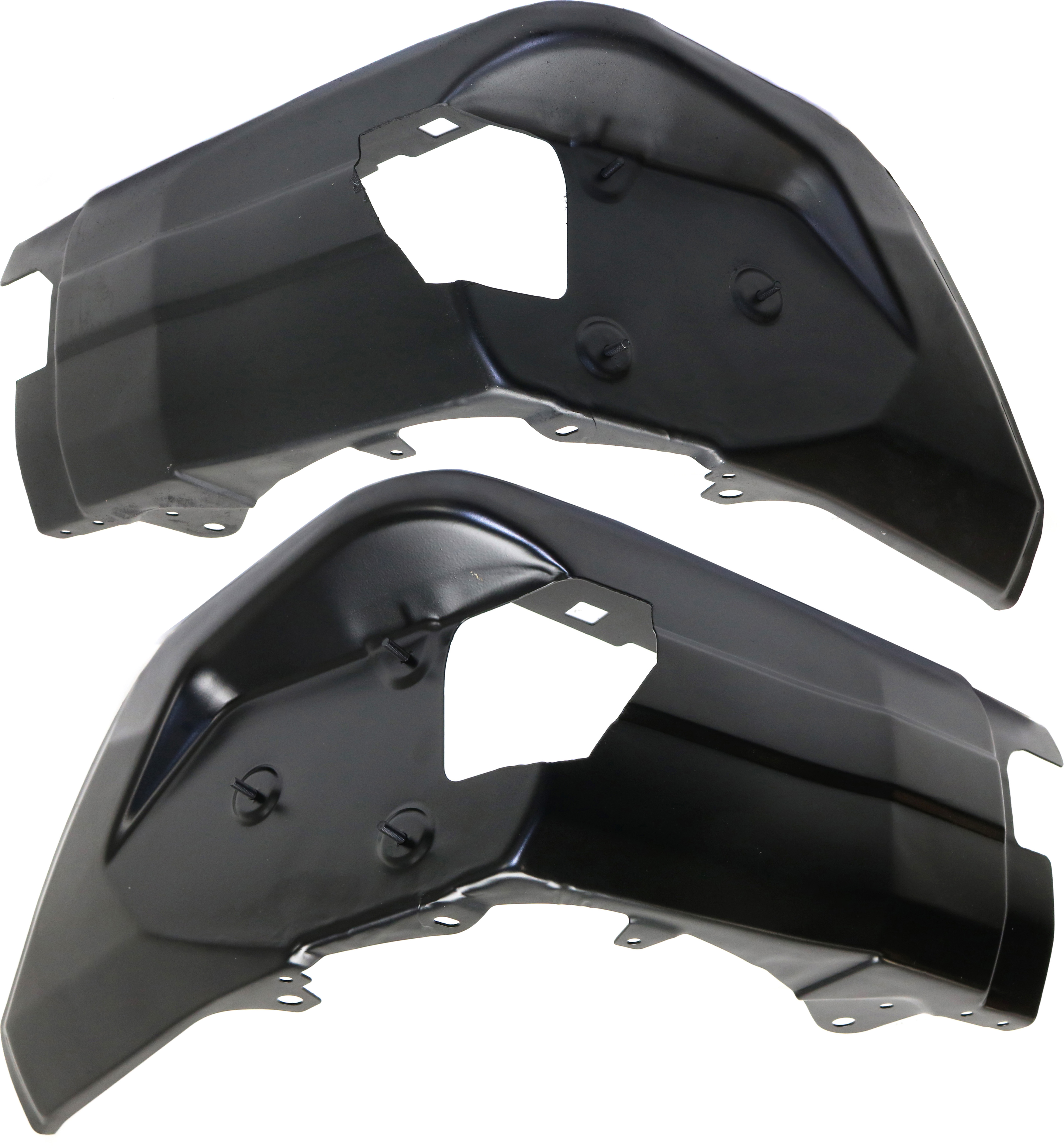 AM TUNDRA 14-21 REAR BUMPER END RH AND LH Extension Resin Plastic Bumper SKU SET REPT761133 Partslink TO1105130 TO1104130 OEM 521530C040-521540C030