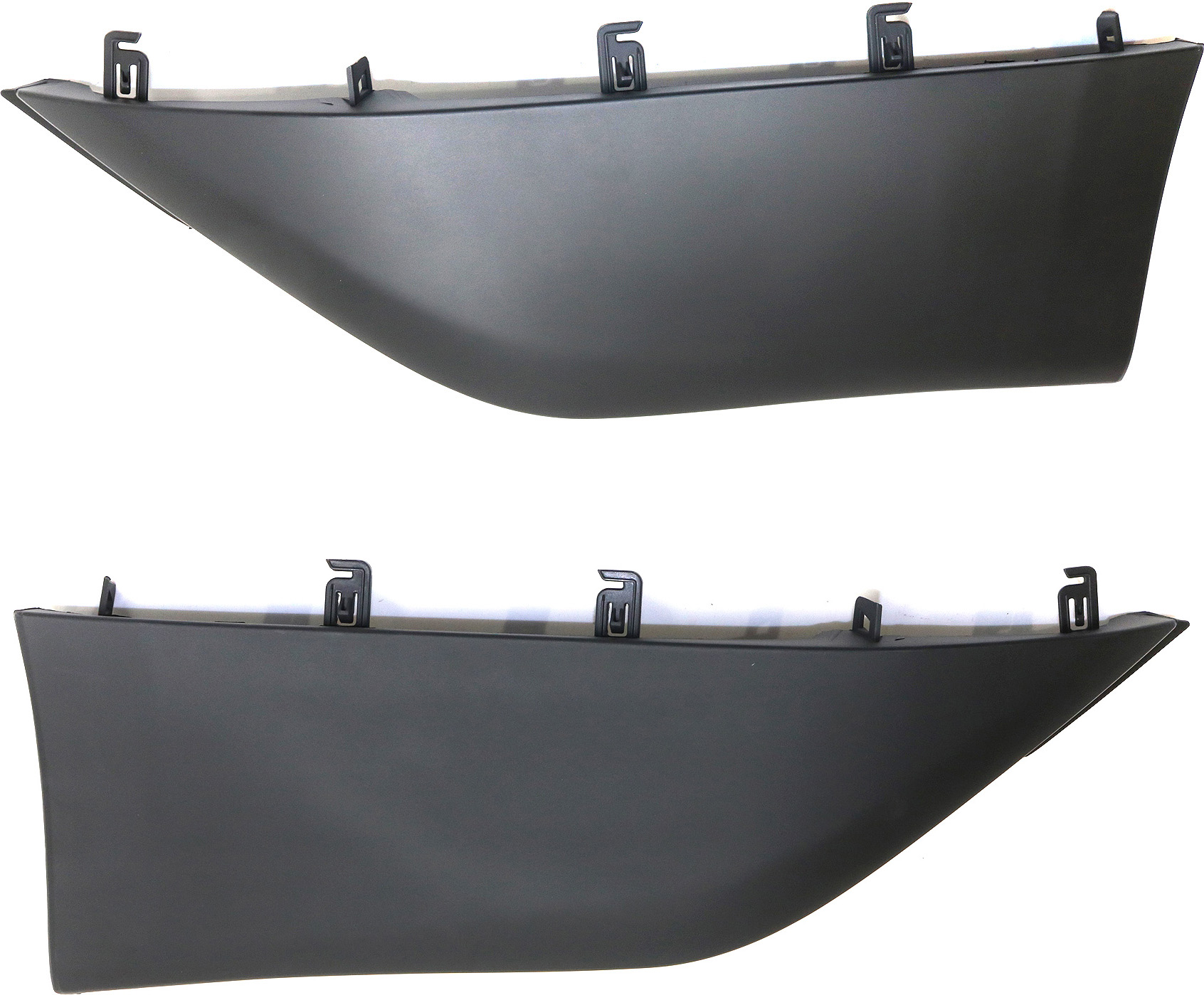AM PRIUS 16-18 REAR BUMPER END RH AND LH Extension Outer Primed 15 In. Wheels SKU SET REPT761135 Partslink TO1104135 TO1105135 OEM 5256547900-5256647900