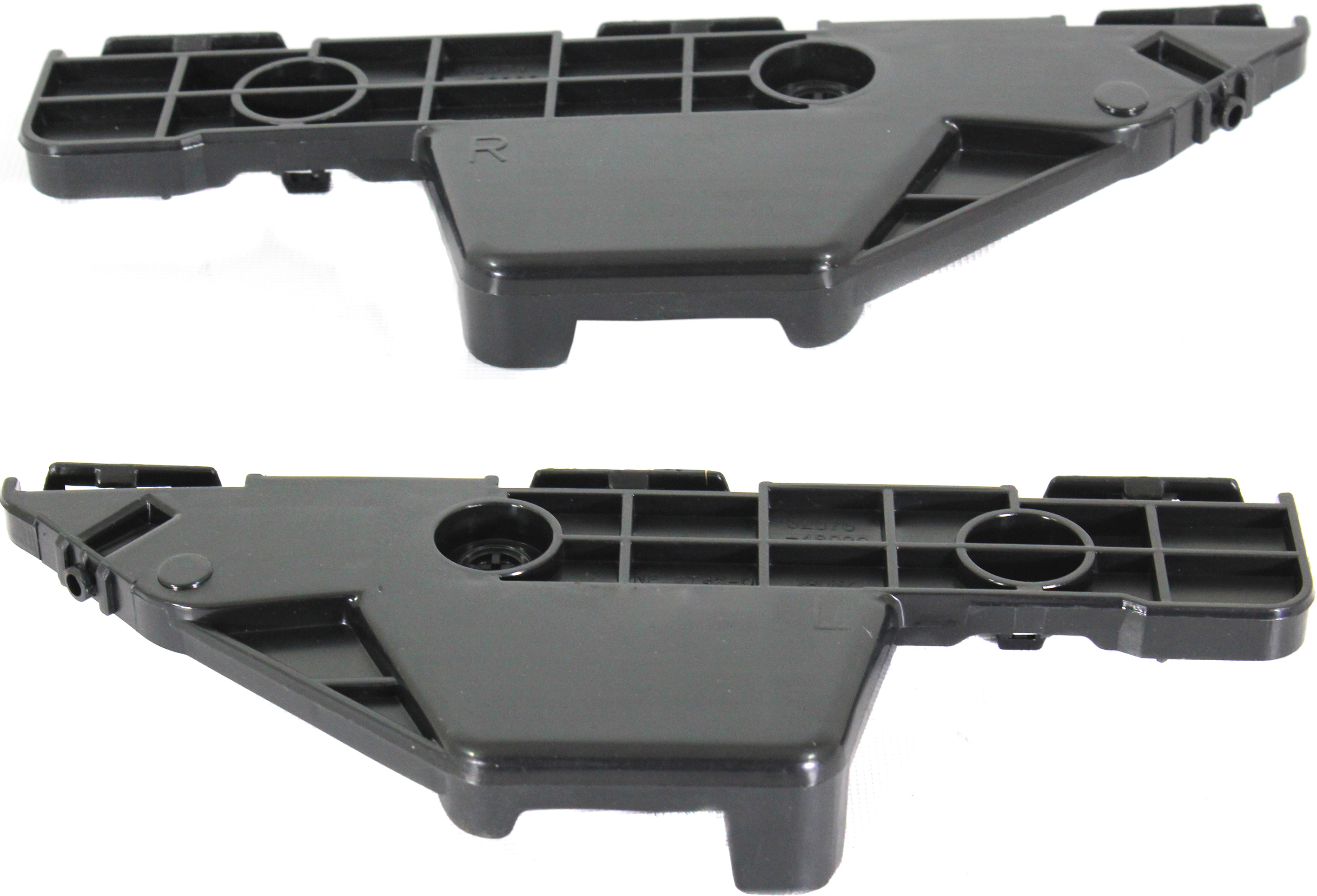AM HIGHLANDER 08-13 REAR BUMPER SUPPORT RH AND LH Front Section Non Hybrid Models 08-10 SKU SET REPT762201 Partslink TO1143104 TO1142104 OEM 5257548031-5257648031