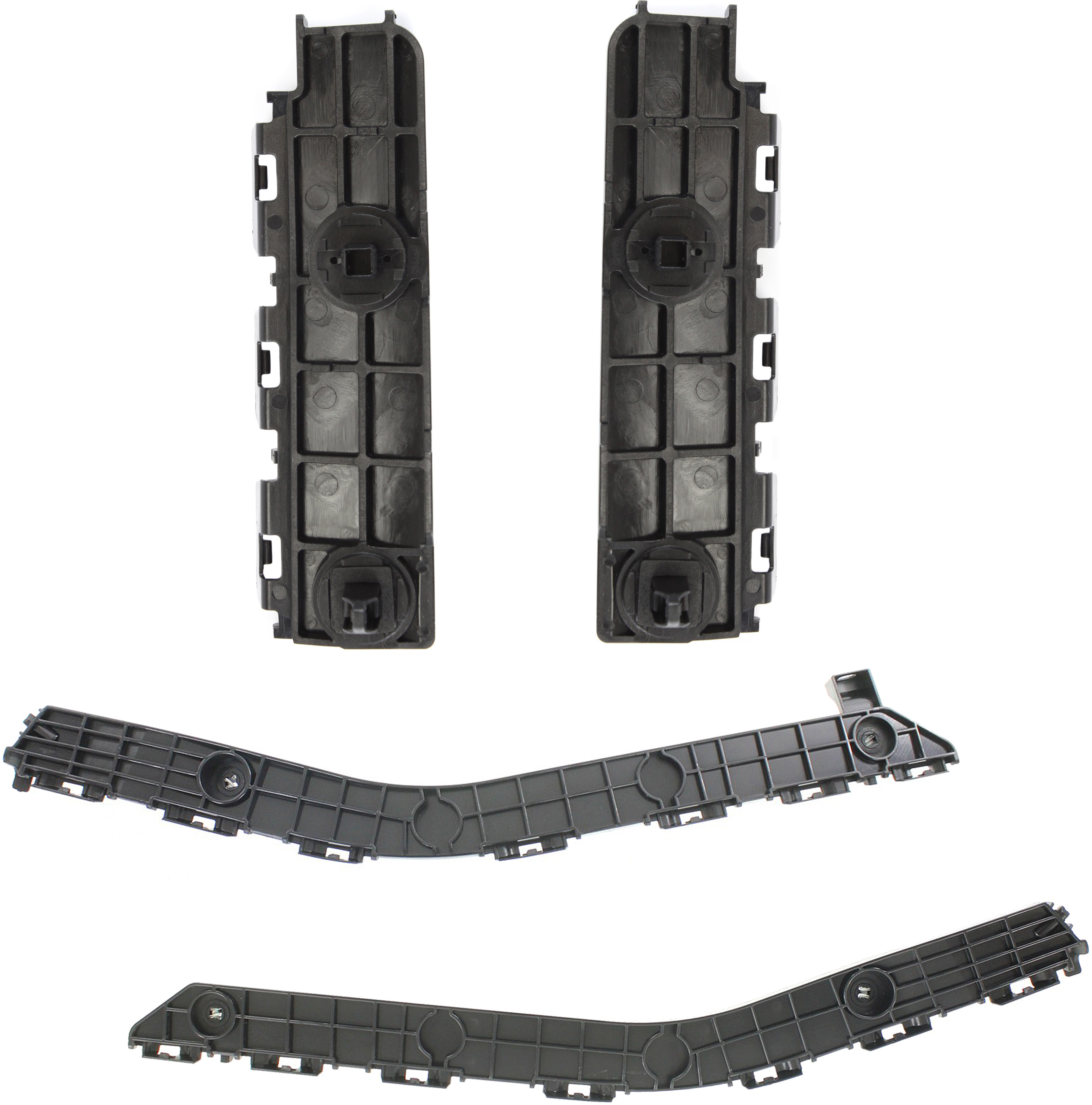 AM SIENNA 11-20 REAR BUMPER RETAINER RH AND LH Cover Side w Bumper Support SKU SET REPT762207-4 Partslink TO1132110 TO1133110 TO1142110 TO1143110 OEM 5257608010-5257508010-52158080