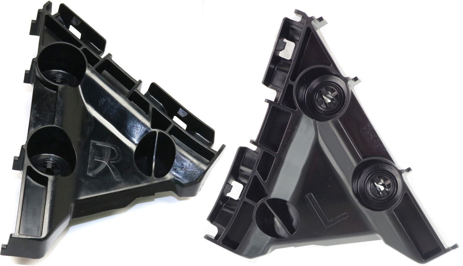 AM CAMRY 07-11 REAR BUMPER RETAINER RH AND LH Cover SKU SET REPT763307 Partslink TO1133103 TO1132103 OEM 5257506030-5257606030