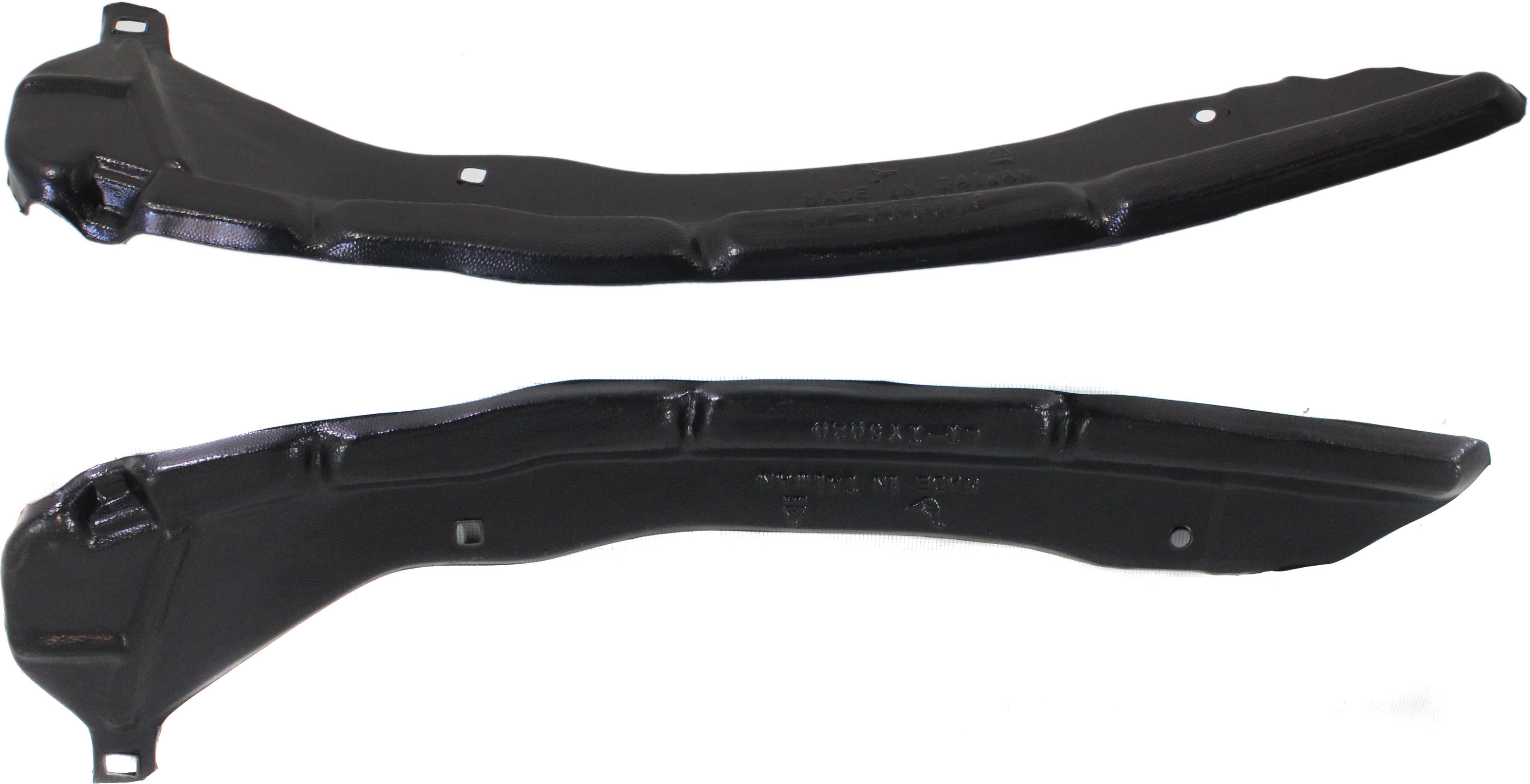 AM COROLLA 03-08 REAR BUMPER COVER SUPPORT RH AND LH Bumper Side Seal Plastic SKU SET REPT763313 Partslink TO1133107 TO1132107 OEM 5259102050-5259202040