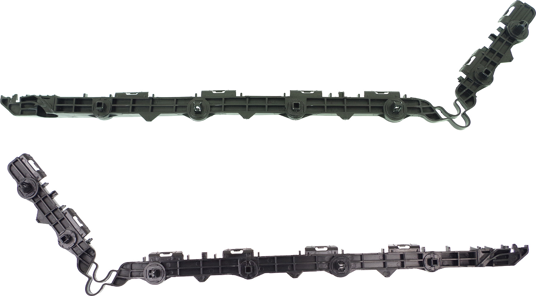 AM CAMRY 12-14 REAR BUMPER RETAINER RH AND LH Plastic SKU SET REPT763321 Partslink TO1133106 TO1132106 OEM 5257506090-5257606090