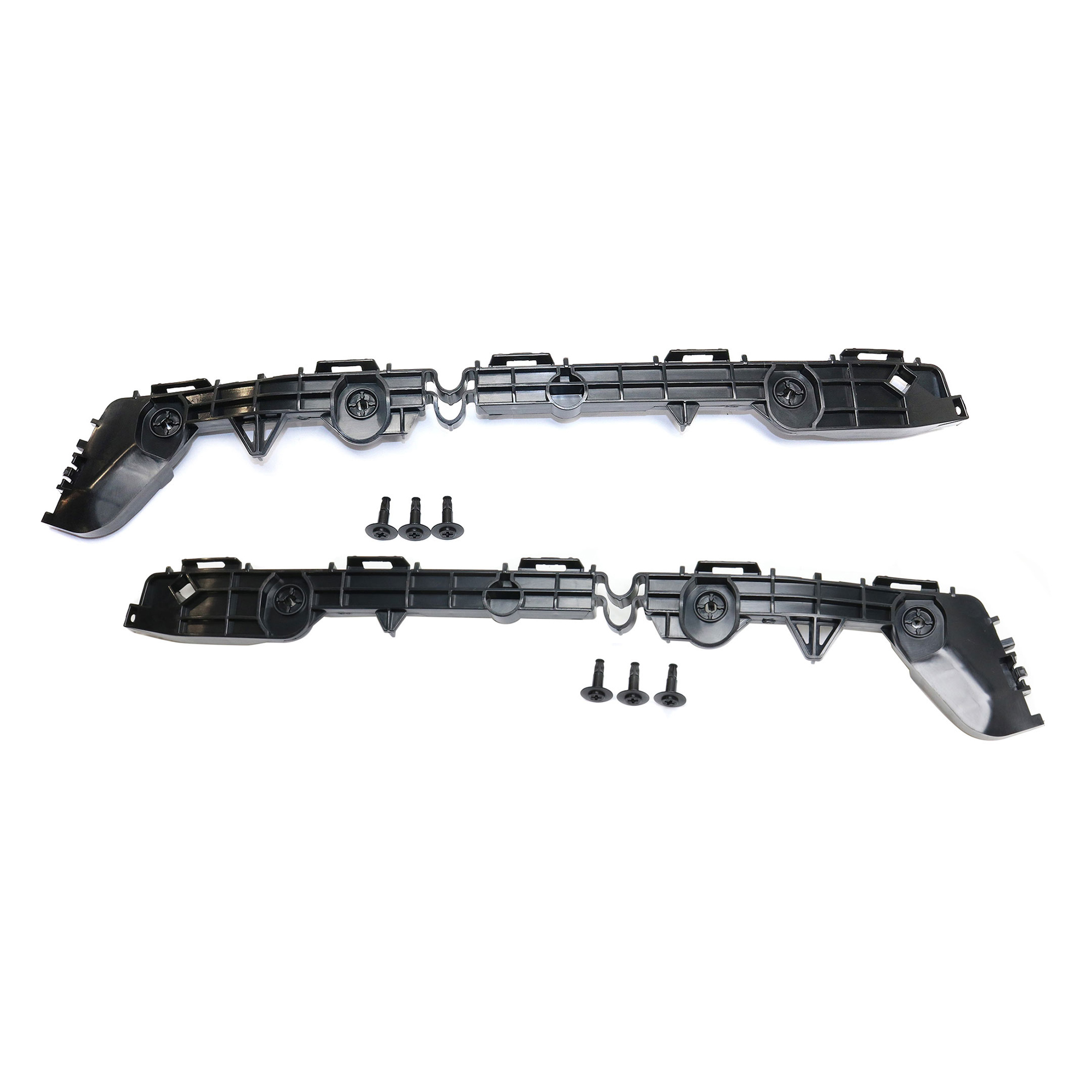 AM PRIUS 16-18 REAR BUMPER RETAINER RH AND LH Assembly CAPA SKU SET REPT763335Q Partslink TO1132123C TO1133123C OEM 5257547040-5257647040