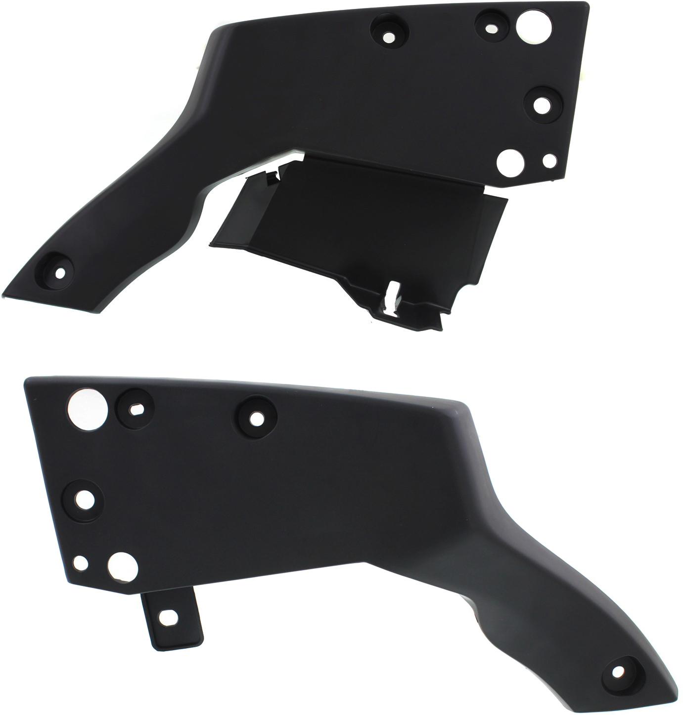 AM PRIUS 10-15 L2180PRIUS PLUG IN 12-15 REAR LOWER VALANCE RH AND LH 2 pc kit Lower Side Spoilers Side Spoiler Textured SKU SET REPT764507 Partslink TO1193114 TO1193115 OEM 7608747020-7608847020