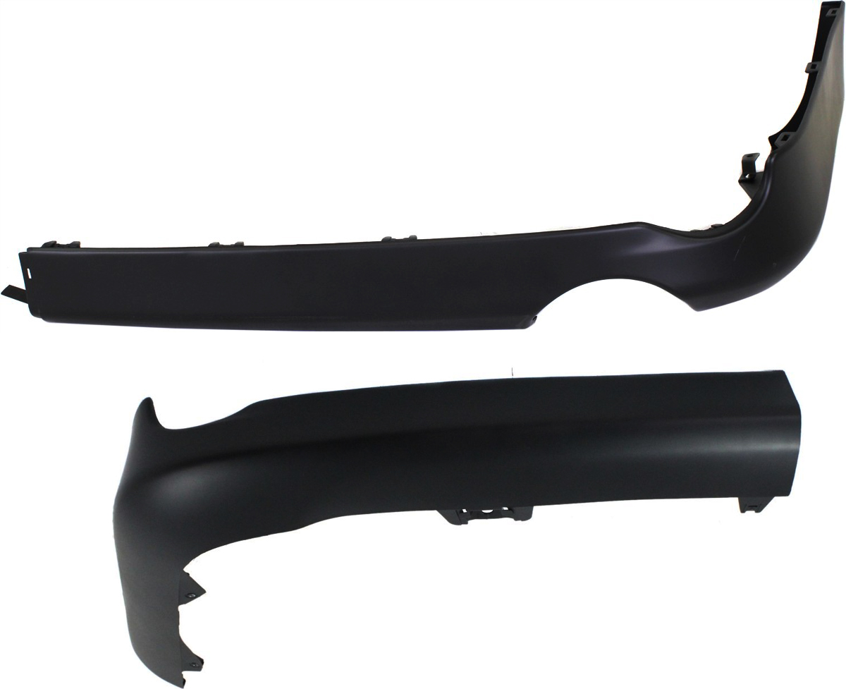AM COROLLA 09-10 REAR LOWER VALANCE RH AND LH Spoiler Primed SKU SET REPT764509P Partslink TO1193120 TO1193121 OEM 7689502908-7689602906