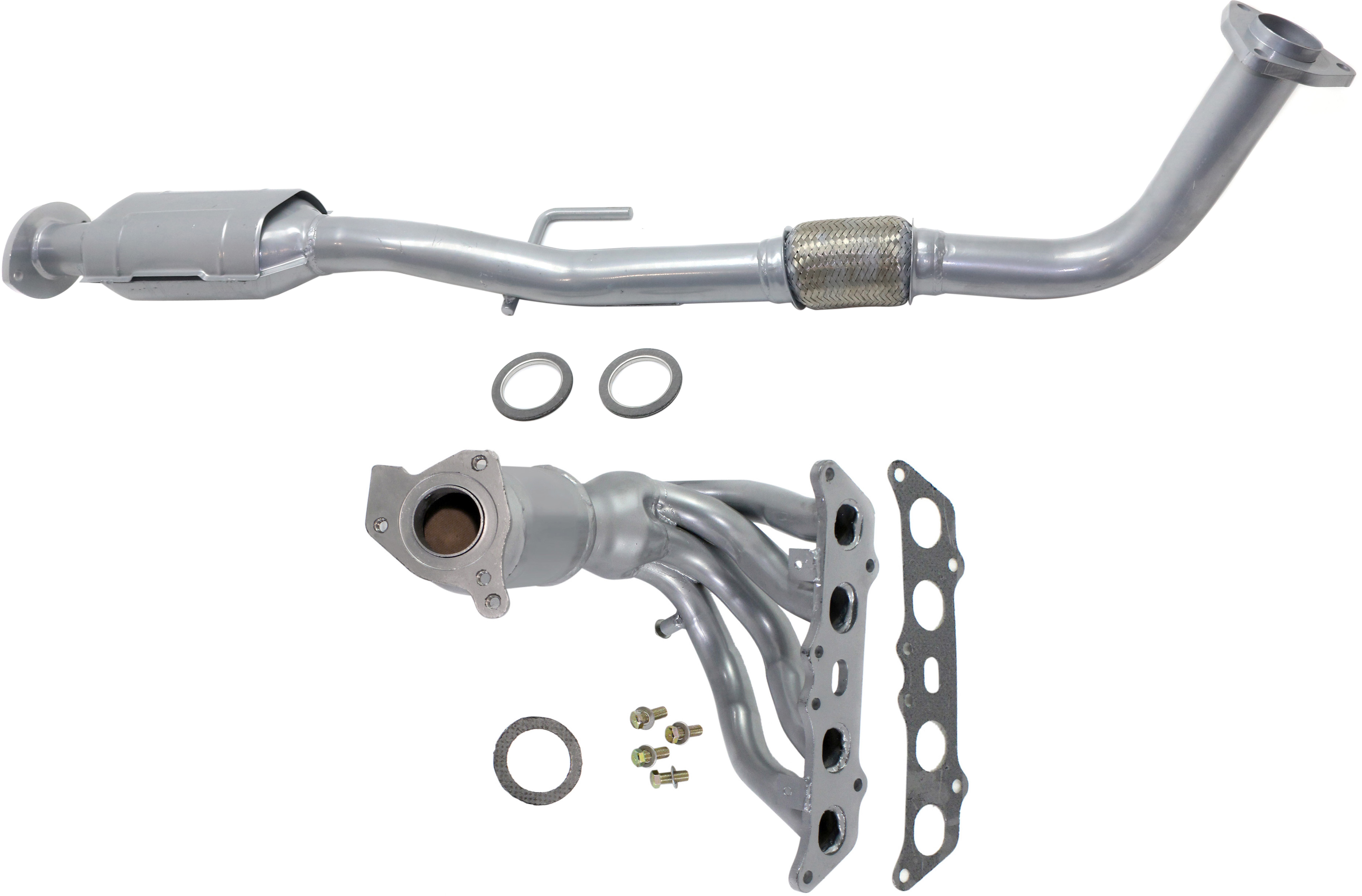 AM CAMRY 97-01 CATALYTIC CONVERTER Set of 2 Front and Rear 4 Cyl 2.2L Eng. SKU SET REPT960310-2