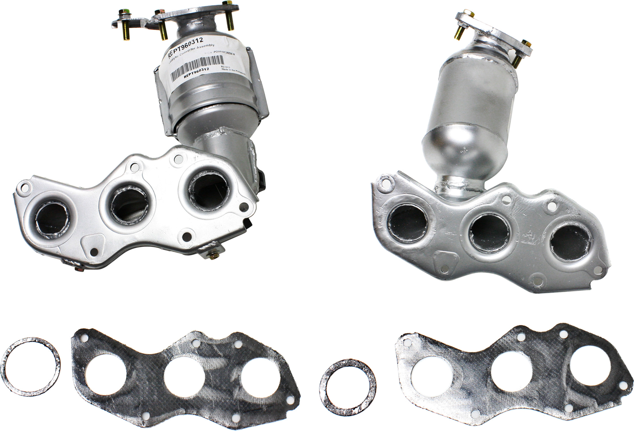 AM AVALON 05-18 CATALYTIC CONVERTER Front LH Radiator and RH Firewall Side 6 Cyl 3.5L Eng SKU SET REPT960315-2