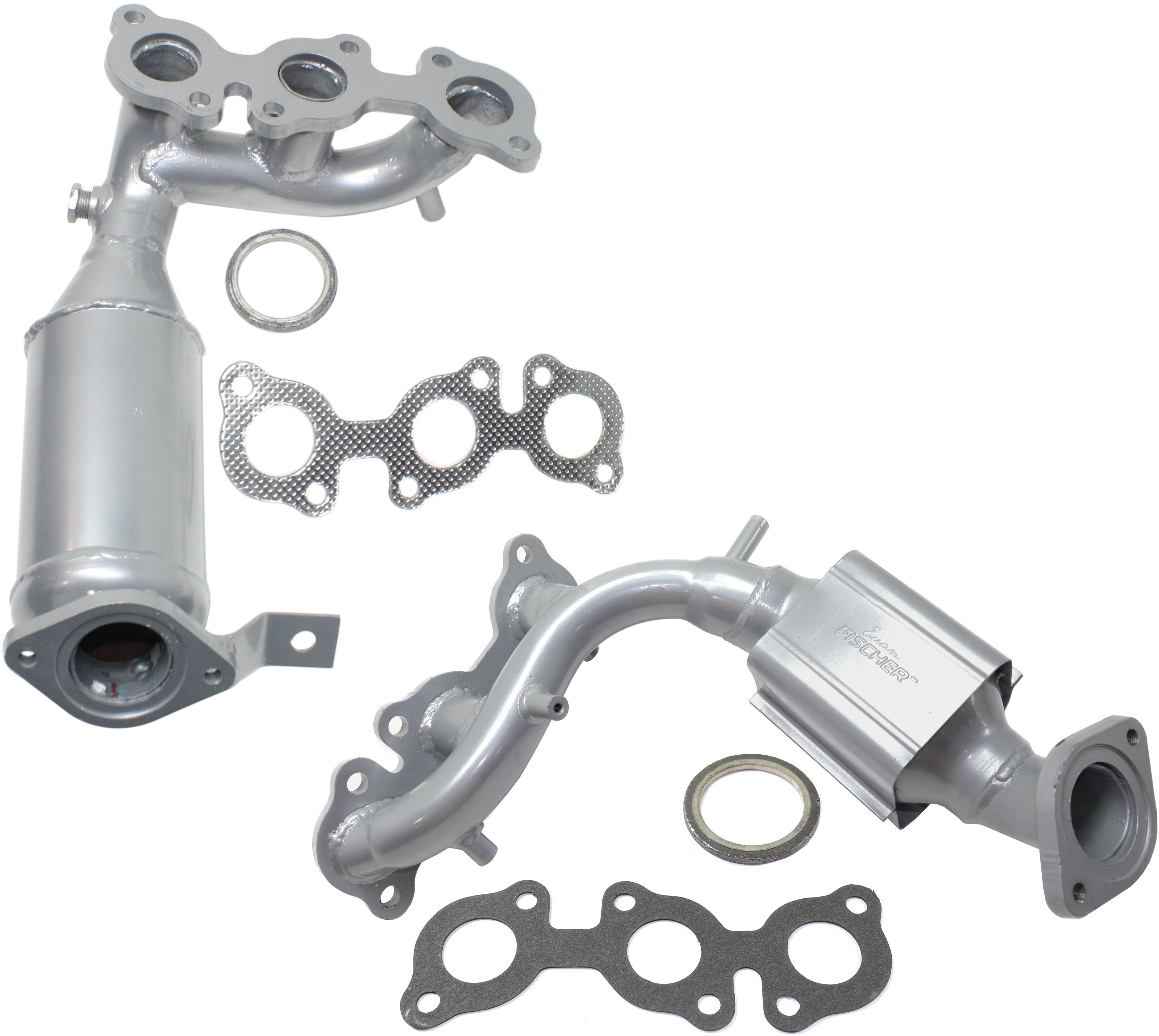AM SIENNA 04-06 CATALYTIC CONVERTER Set of 2 Firewall and Radiator Side SKU SET REPT960320-2