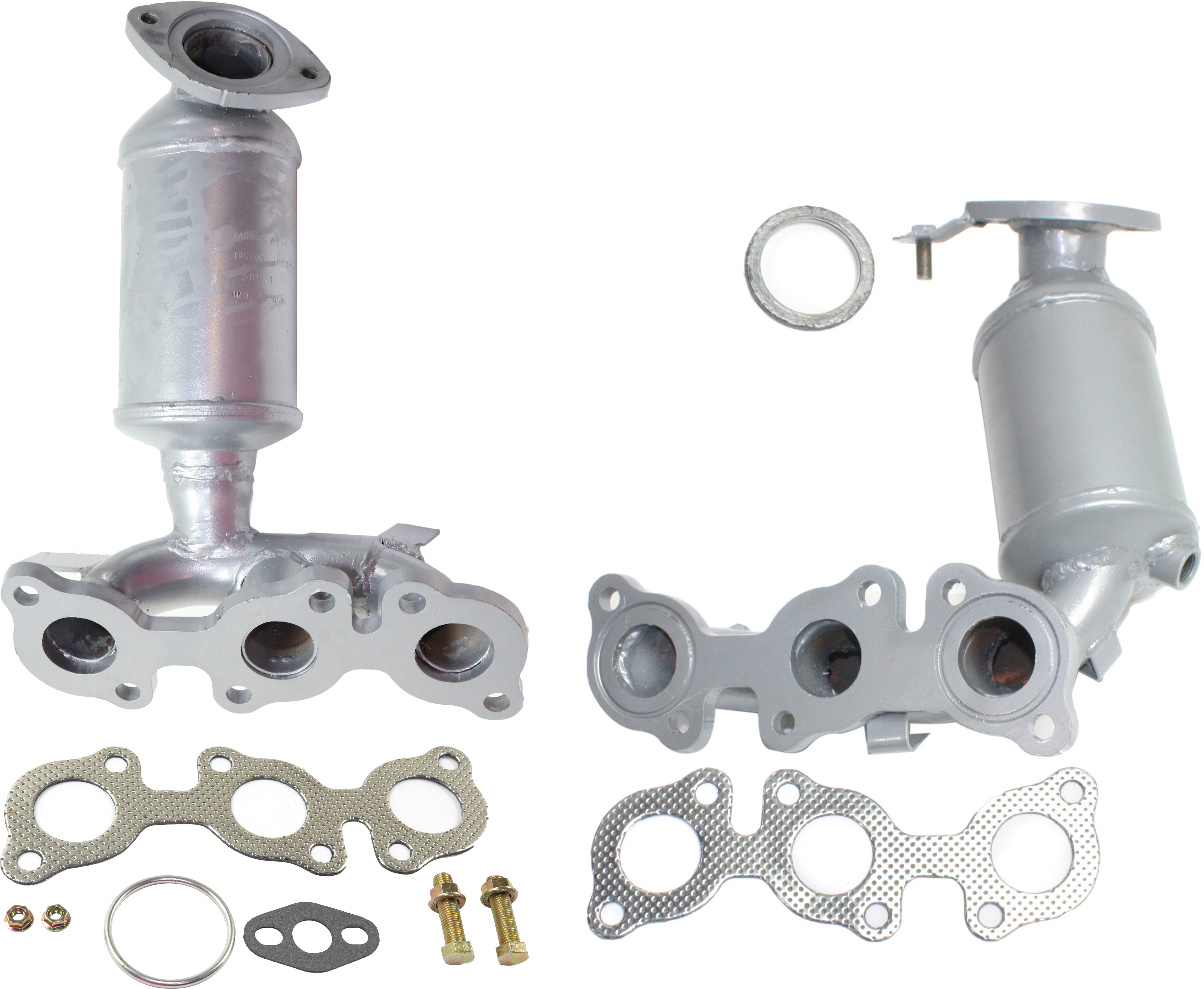 AM CAMRY 02-06 CATALYTIC CONVERTER Set of 2 Front RH and Radiator Side SKU SET REPT960329