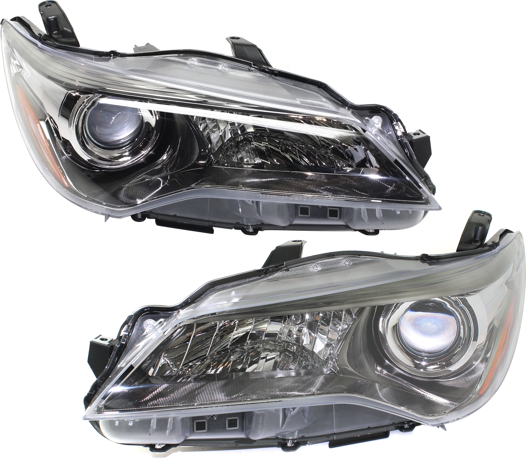 AM CAMRY 15-17 HEAD LAMP RH AND LH Assembly Halogen SKU SET REPTY100109 Partslink TO2503224 TO2502224 OEM 8111006C70-8115006C70