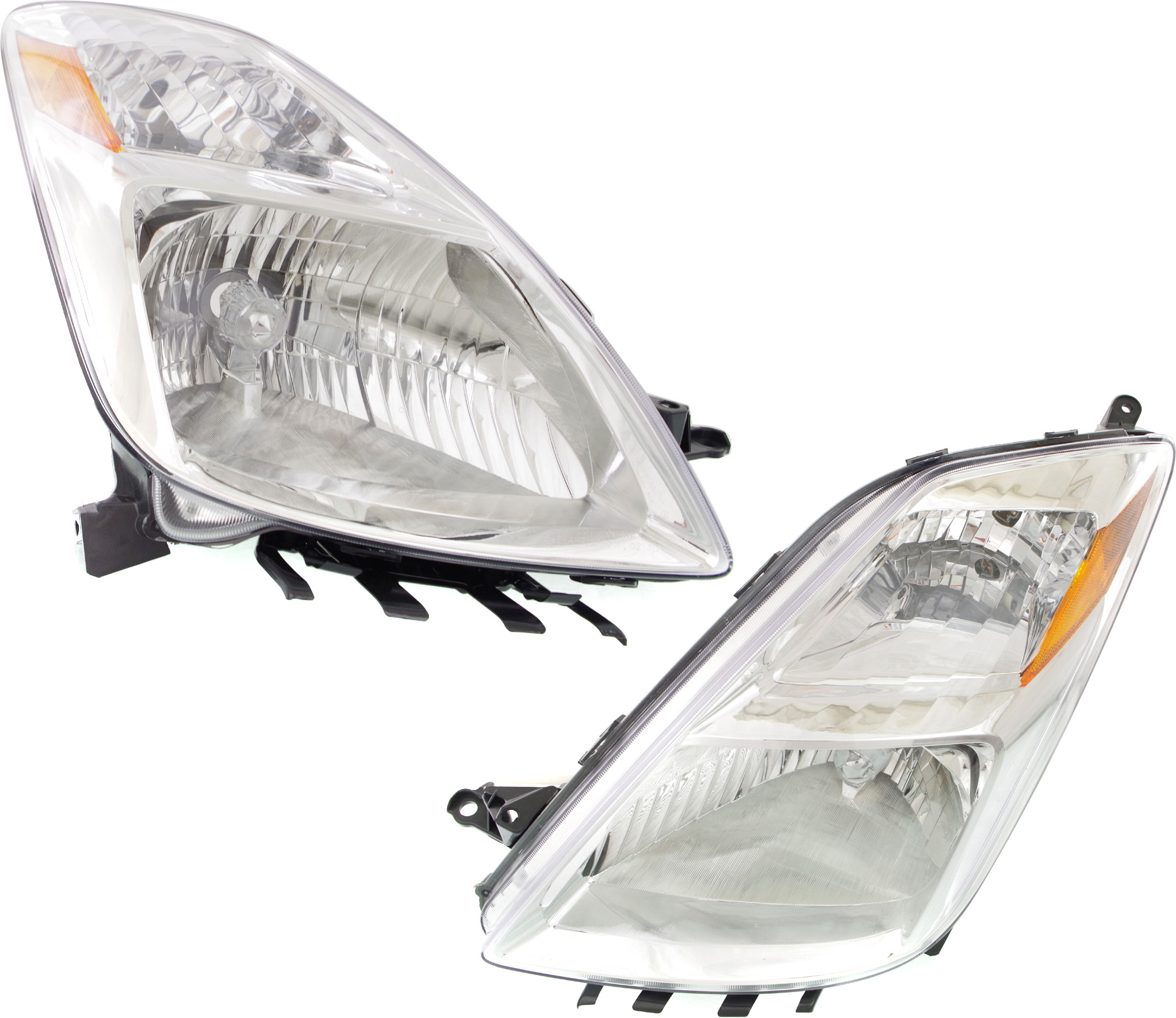 AM PRIUS 04-05 HEAD LAMP RH AND LH Lens and Housing HID Xenon w o HID Kit SKU SET REPTY100117 OEM 8114547110 PFM 8118547110 PFM