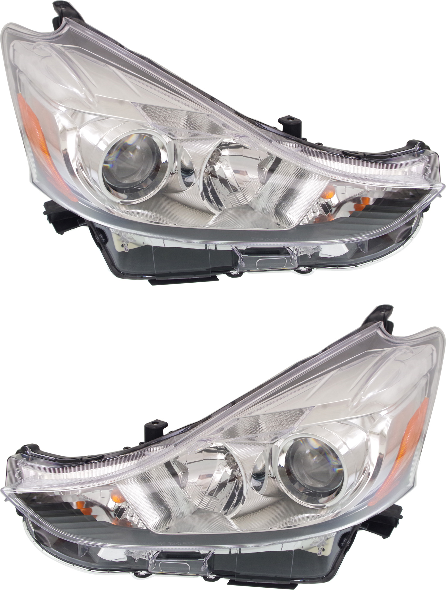 AM PRIUS V 15-18 HEAD LAMP RH AND LH Assembly Halogen SKU SET REPTY100135 OEM 8113047650 PFM 8117047650 PFM