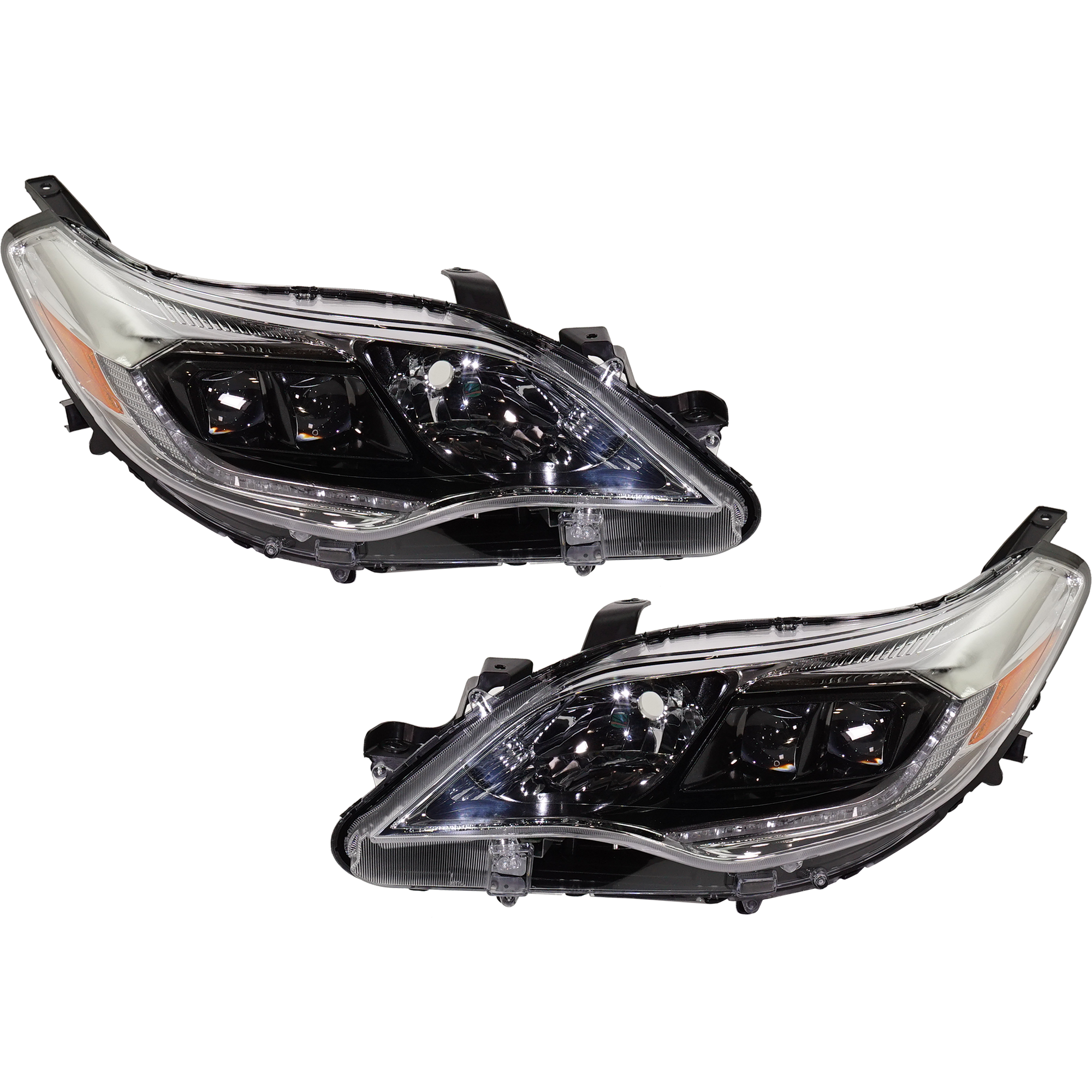 AM AVALON 13-15 HEAD LAMP RH AND LH Lens and Housing Limited Hybrid Limited XLE Touring SE HID Xenon w o HID Kit CAPA SKU SET REPTY100145Q Partslink TO2519148C TO2518148C OEM 8114507130-8118507130