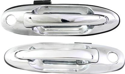 AM SEQUOIA 01-07 FRONT DOOR HANDLE RH and LH Outside All Chrome SKU SET REPTY462103C OEM 6921060071C0 PFM 6922060071C0