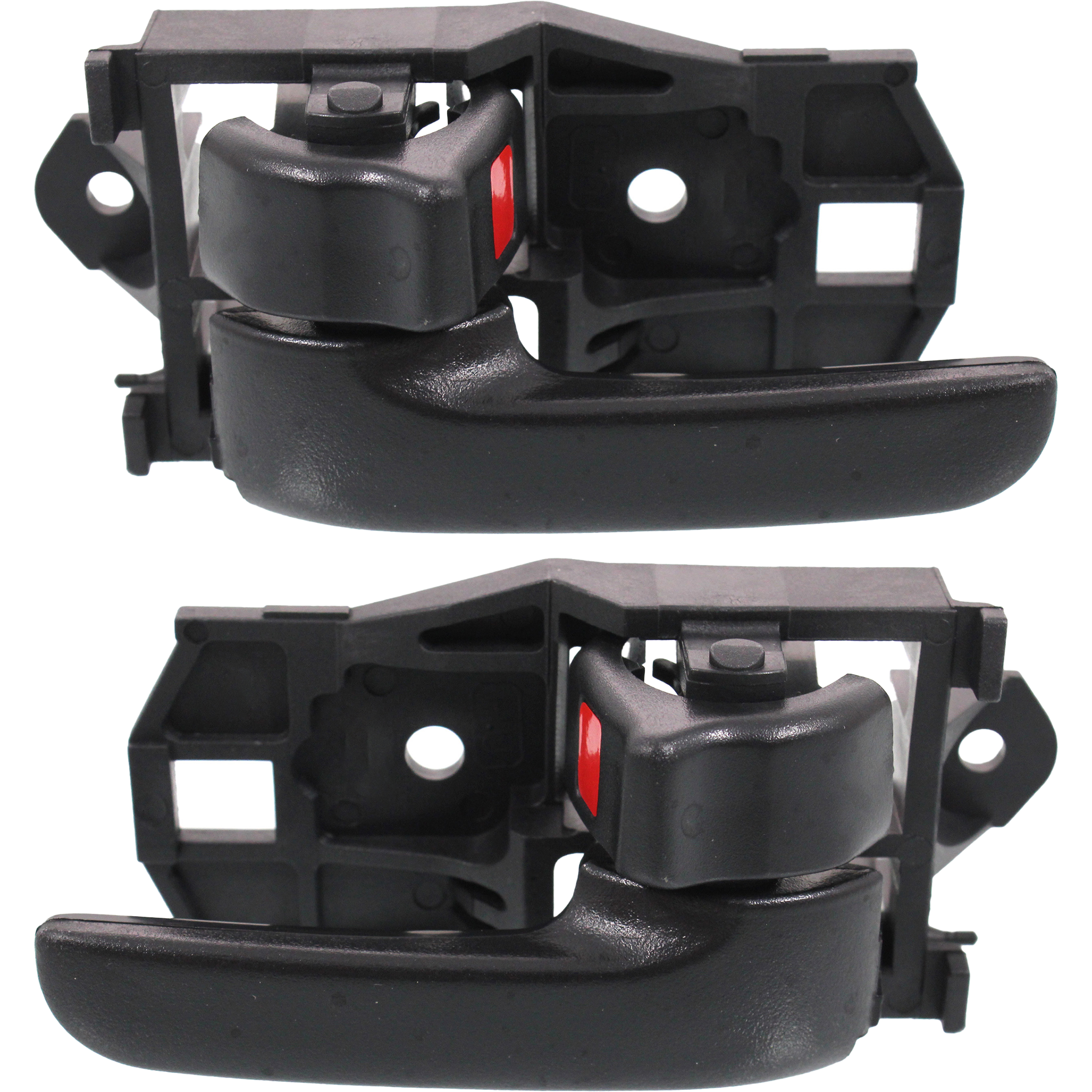 AM CAMRY 97-01 SIENNA 98-03 FRONT DOOR HANDLE RH AND LH Inside Black Japan USA Built =REAR SKU SET REPTY462147 Partslink TO1353168 TO1352168 OEM 6920530120C0-69205AA010C0-6920