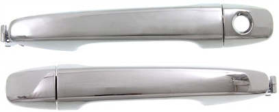 AM SIENNA 11-22 FRONT DOOR HANDLE RH AND LH Set of 2 Outside All Chrome SKU SET REPTY462157 OEM 6921008030-6925008020-69217080