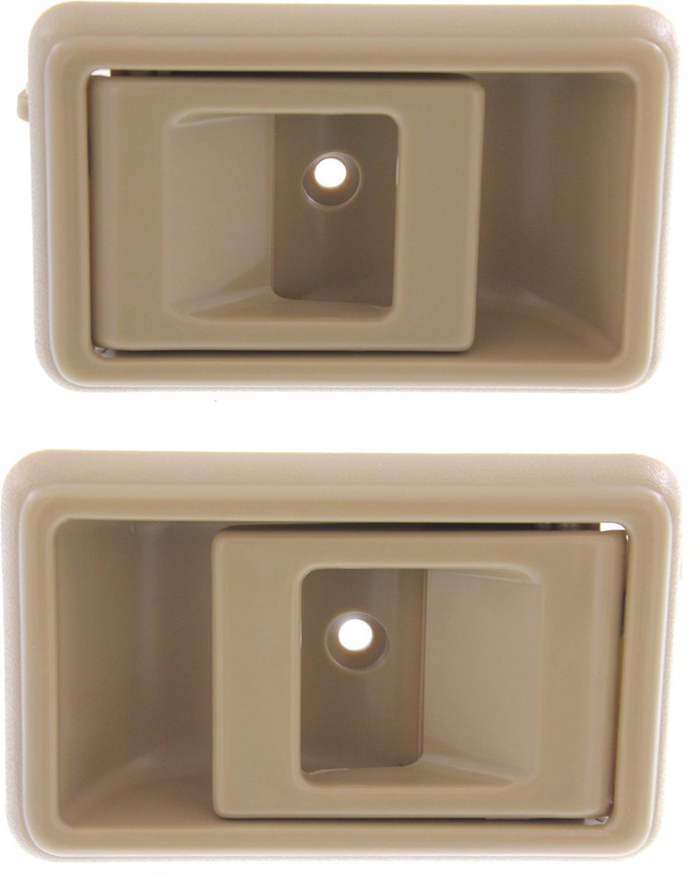 AM TACOMA 95-00 FRONT INTERIOR DOOR HANDLE RH AND LH Beige w o Door Lock Hole SKU SET REPTY462166 OEM 6920504010E0 PFM 6920604010E0