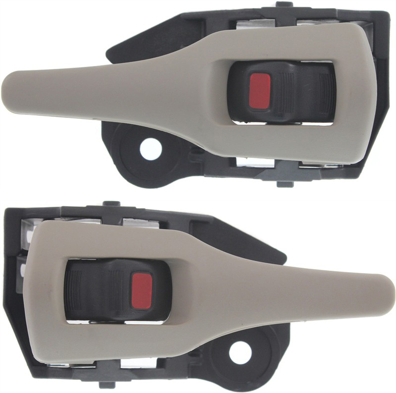 AM COROLLA 09-14 MATRIX 09-13 FRONT OR REAR INTERIOR DOOR HANDLE RH AND LH Black Beige Plastic SKU SET REPTY462323 OEM 6920512230-6920502180-69206122