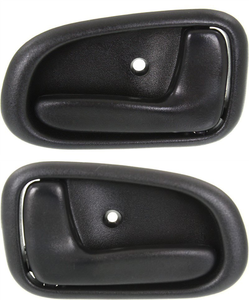AM PRIZM 93-97 FRONT INTERIOR DOOR HANDLE RH AND LH Gray Plastic =REAR SKU SET REPTY462333 Partslink IDH010052 IDH010051 OEM 94855818-6920512130G 94855821