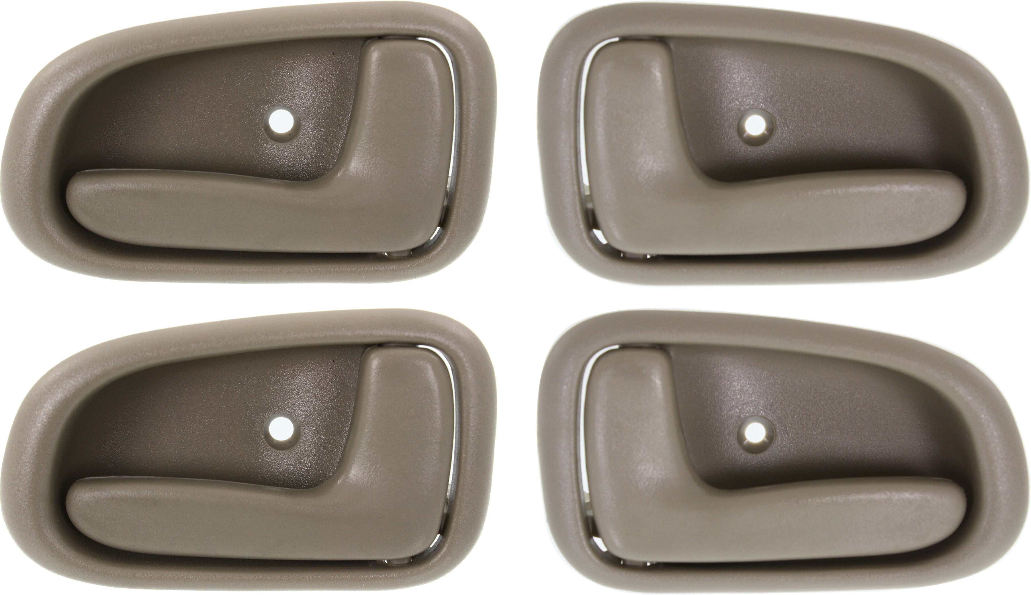 AM COROLLA 93-97 FRONT AND REAR INTERIOR DOOR HANDLE RH AND LH SKU SET REPTY462335-4 OEM 6920512120E 6920612120E